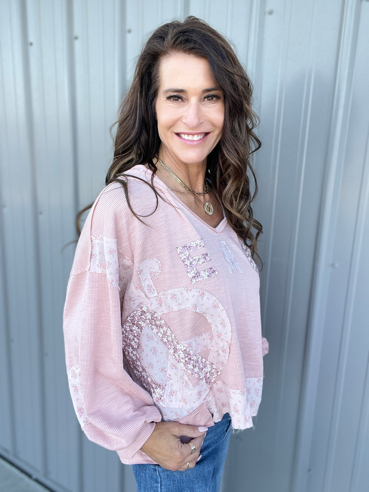 POL Peaceful Journey Long Sleeve Knit Hoodie Top In 3 Colors: Cream, Mocha, Pink *Final Sale*