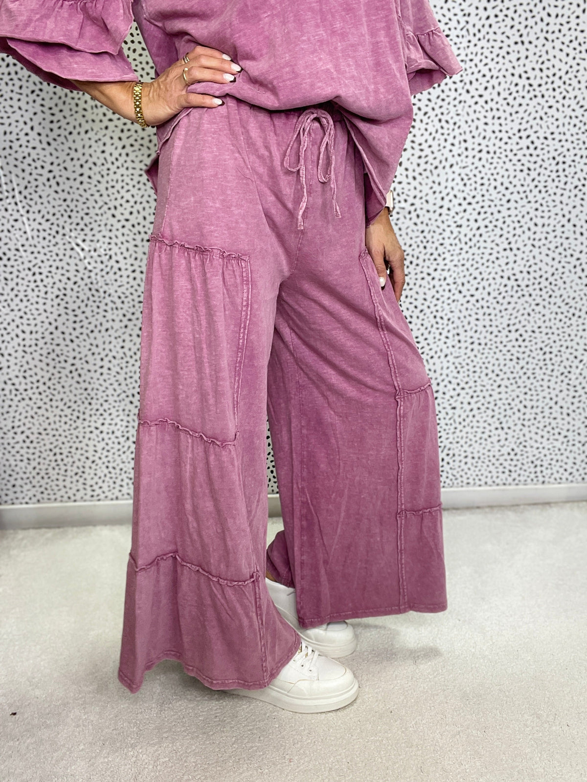 Going All In Mineral Washed Pants In 4 Colors