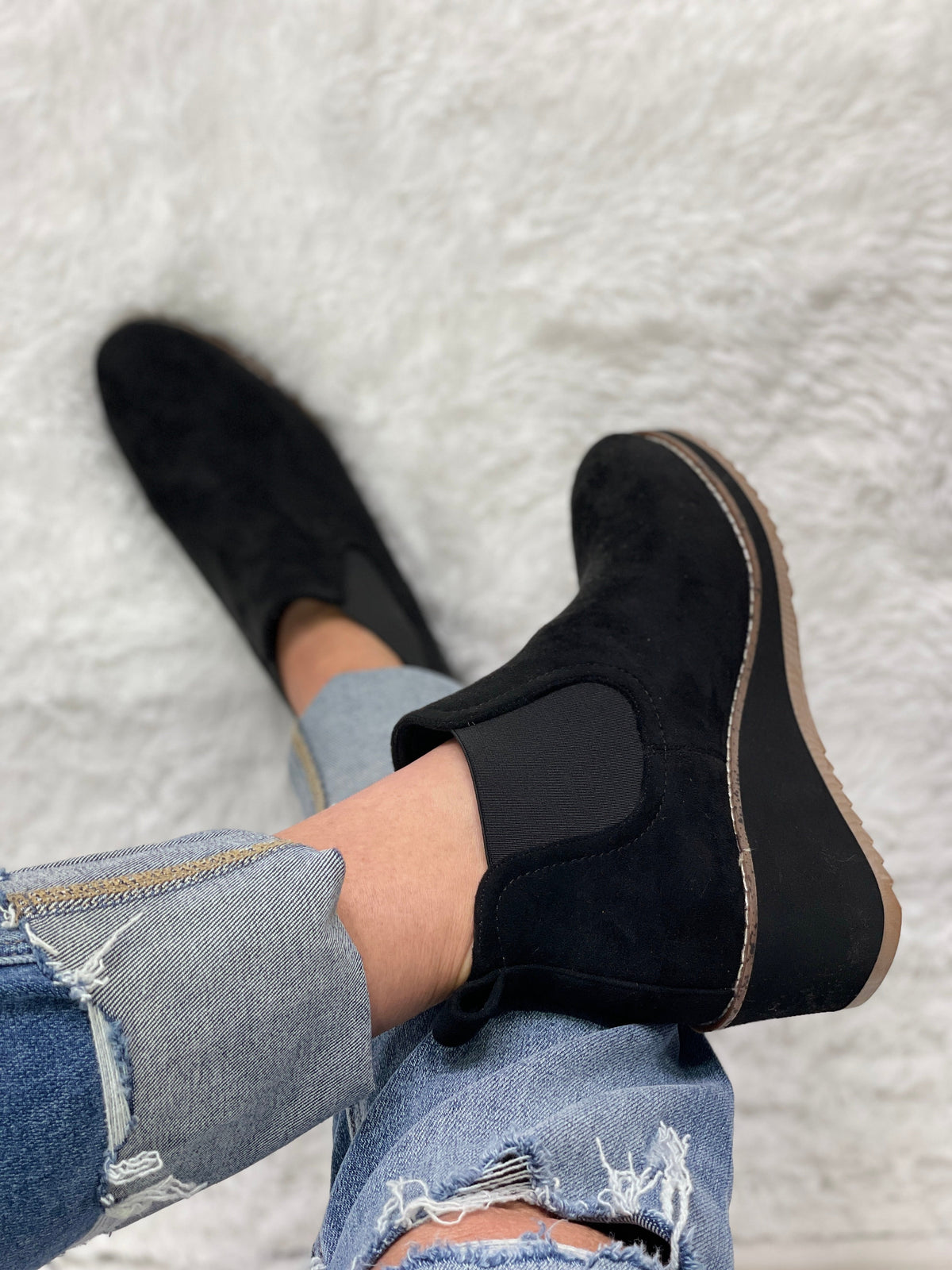 Corkys Love You A Lotta Black Bootie *Final Sale*