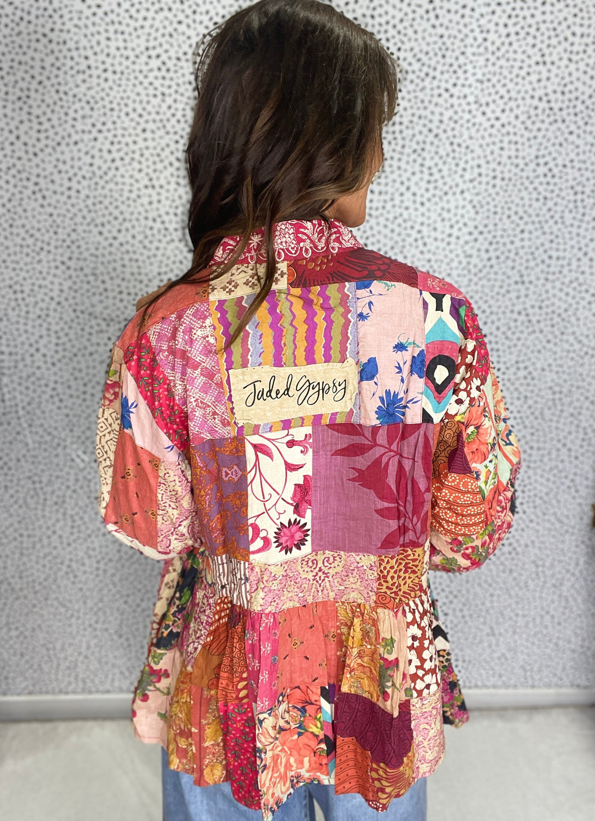 Boho Mosaic Patchwork Jacket