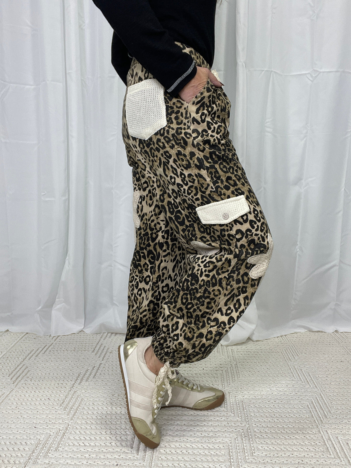 POL Bet On Happy Pattern Pants In 3 Colors