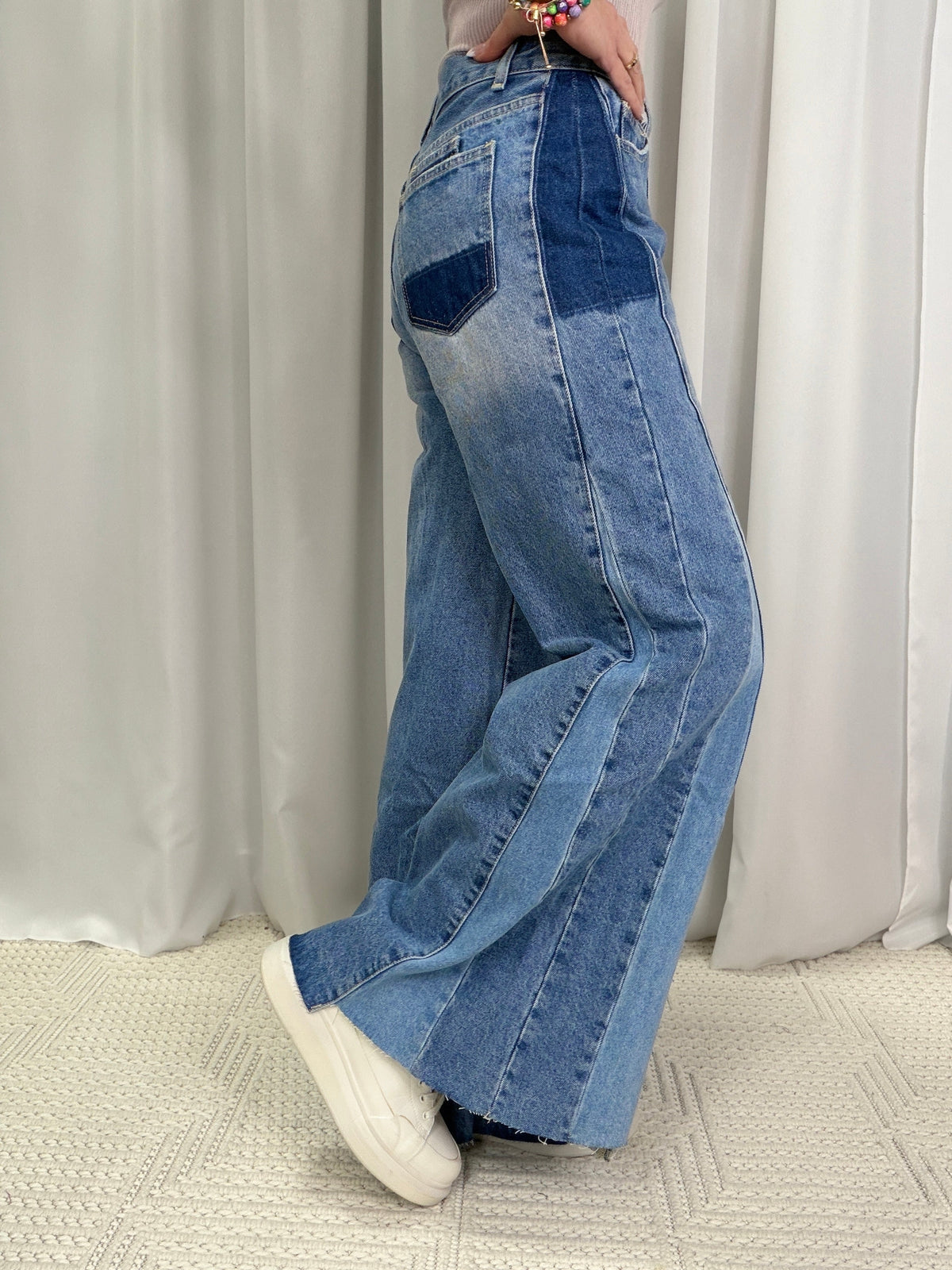 Baylie  High Waisted Jeans 686 In Denim *Final Sale*