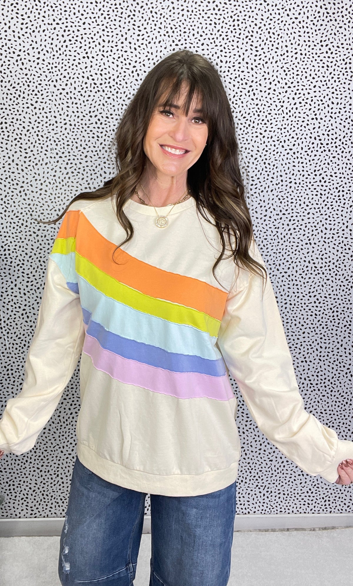 Color Me Happy Mineral Washed Pullover In 2 Colors *Final Sale*
