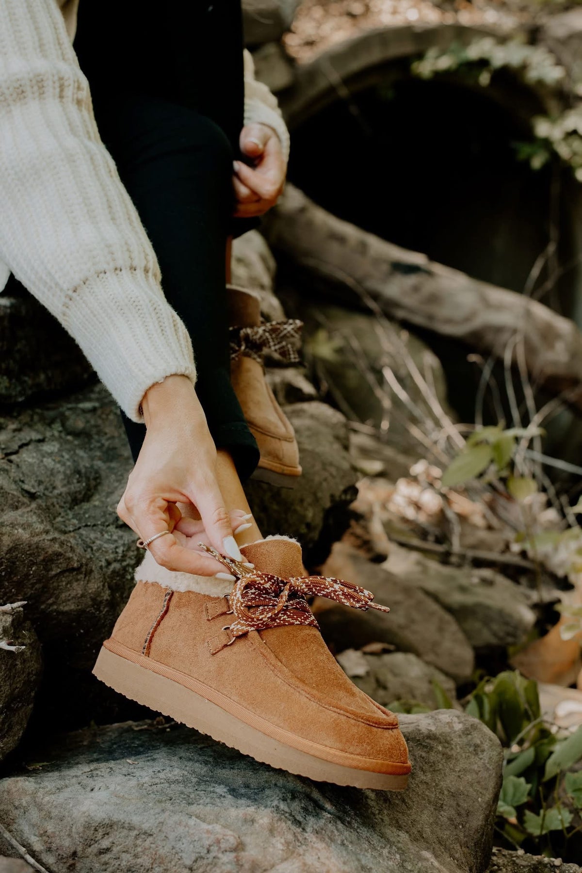 Cherilyn Booties In Tan