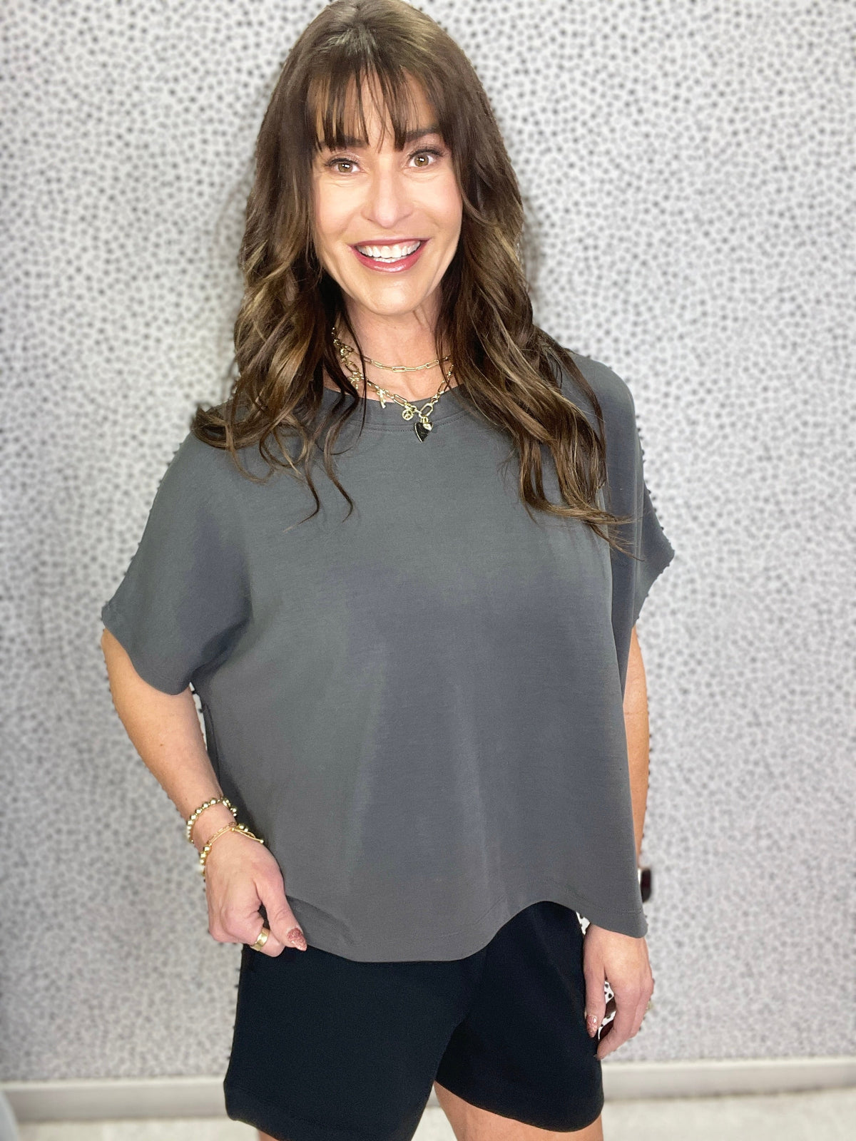 On My Way Out Laguna Boatneck Top In 2 Colors *Final Sale*