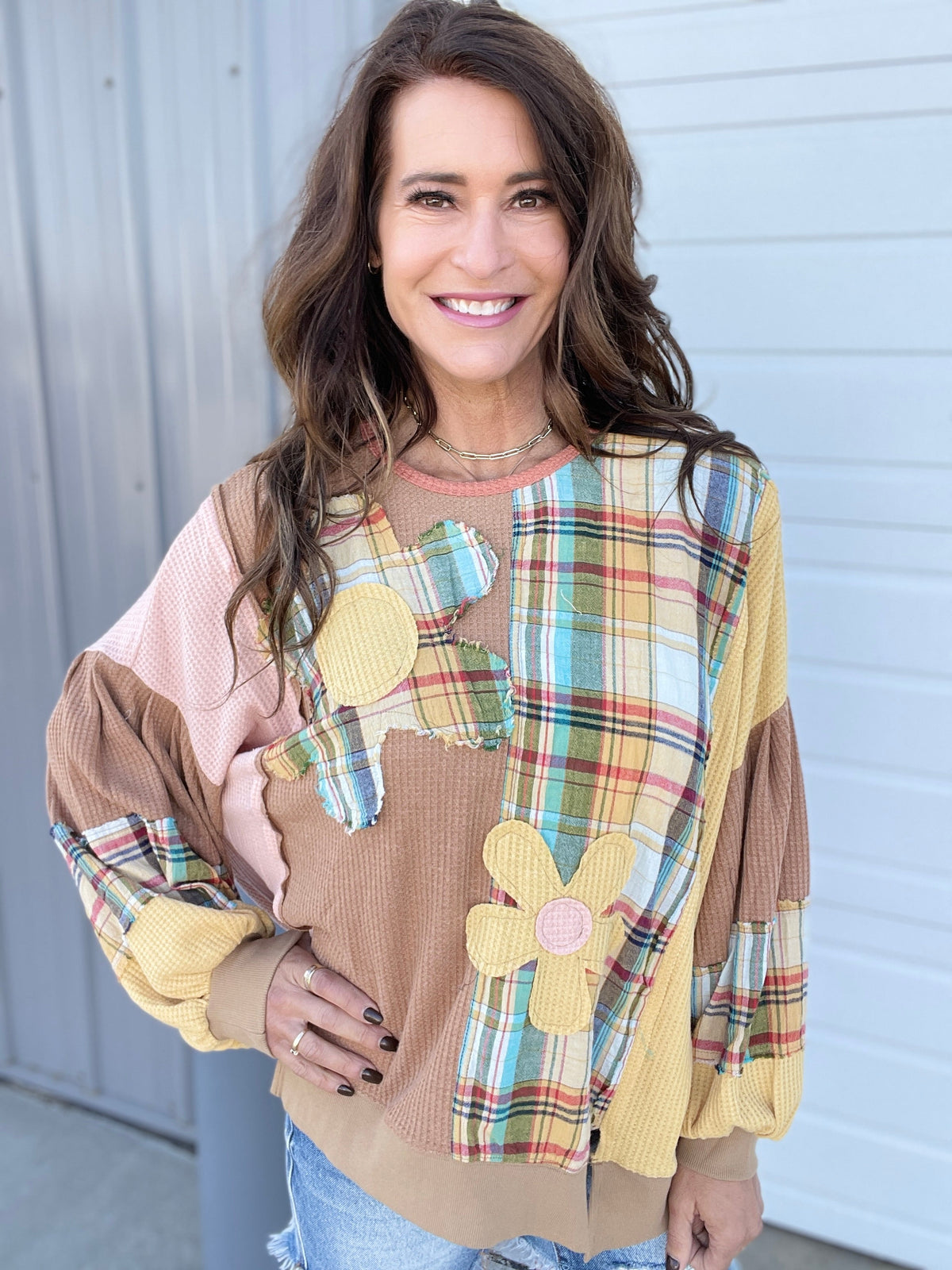 Hello Miss Daisy Oversized Knit Top In 3 Colors *Final Sale*
