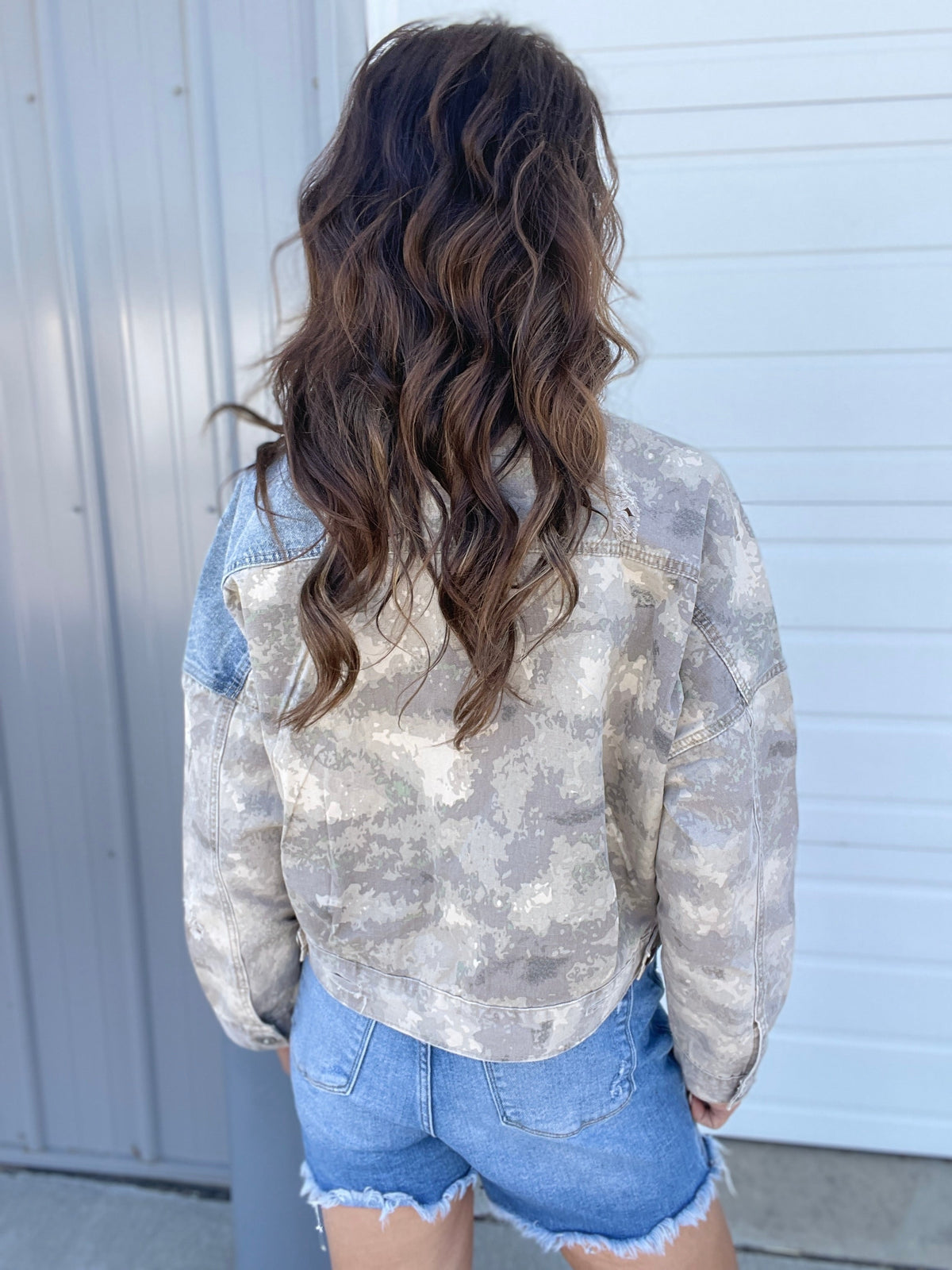 Pol Never To Much Camo Denim Twill Jacket *Final Sale*