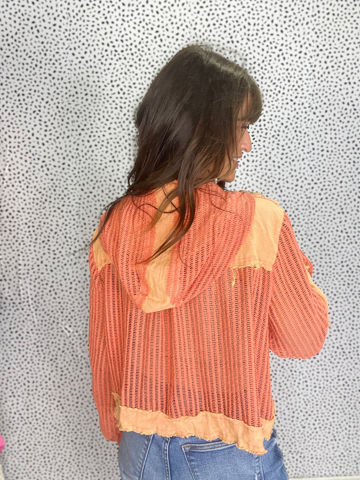 Pol Drift Sheer Hoodie Top in 3 Colors