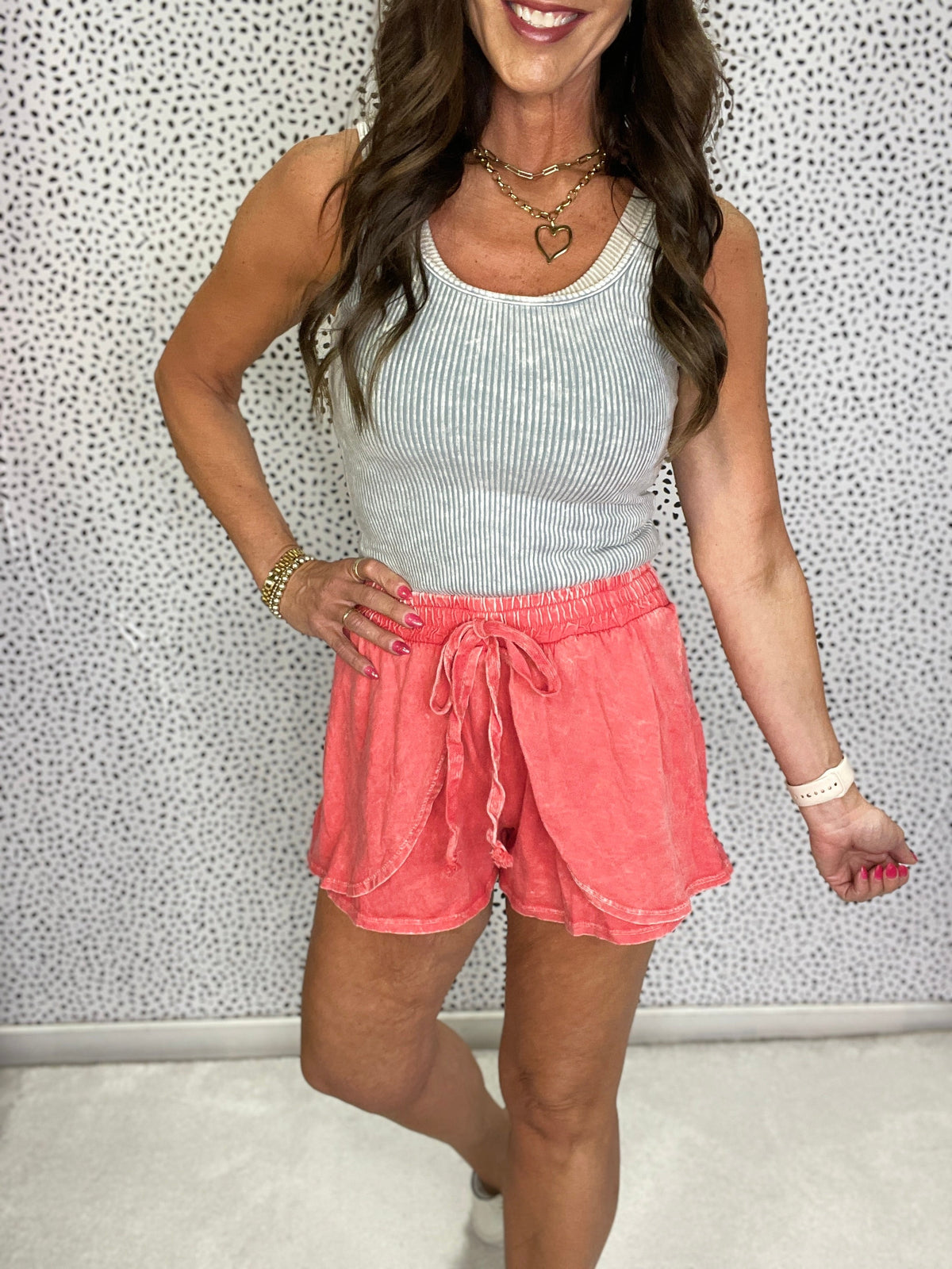 Edge Of Summer Lightweight Skort Shorts In 5 Colors *Final Sale*