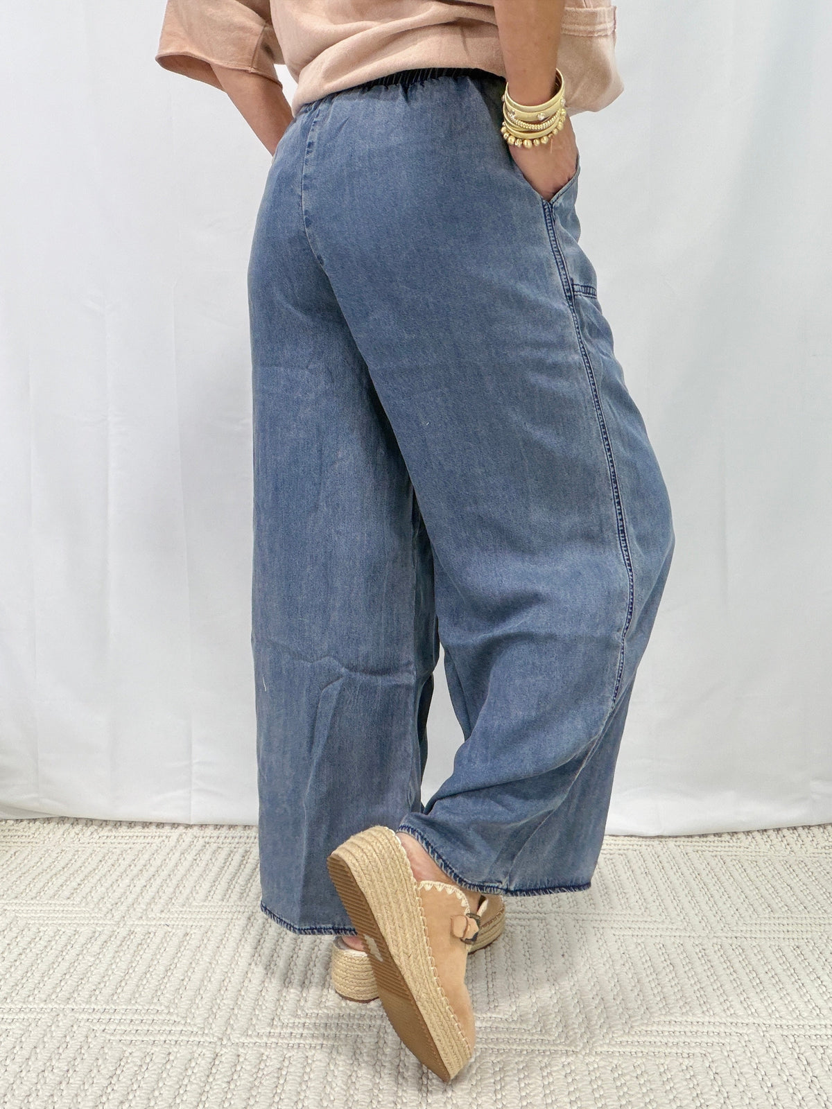 I'll Never Lie Tencel Wide-Leg Pants In 2 Colors