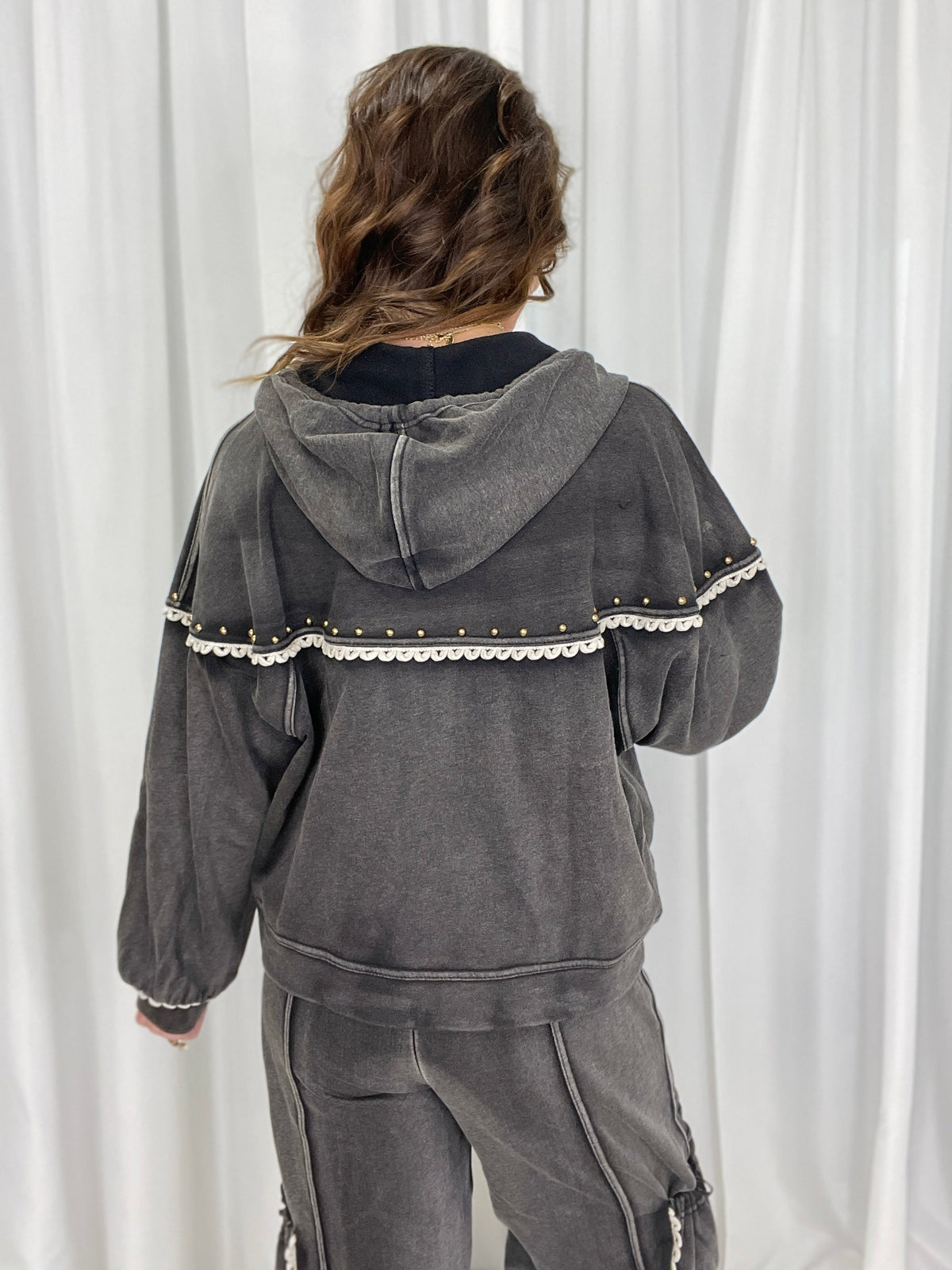 POL Time Goes On Hooded Relaxed Jacket *Final Sale*