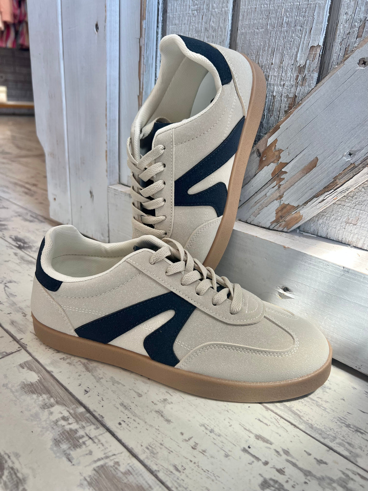 Retro Sneaker In Navy *Final Sale*