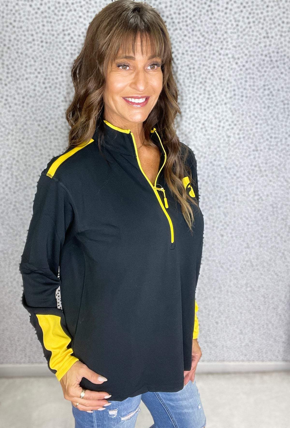 Iowa Tigerhawk Reid 1/2 Zip Pullover