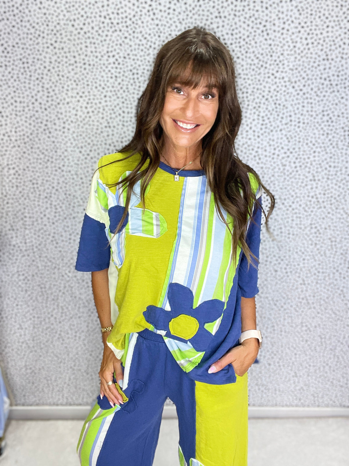 Groove Garden Patch Tee in 2 Colors *Final Sale*