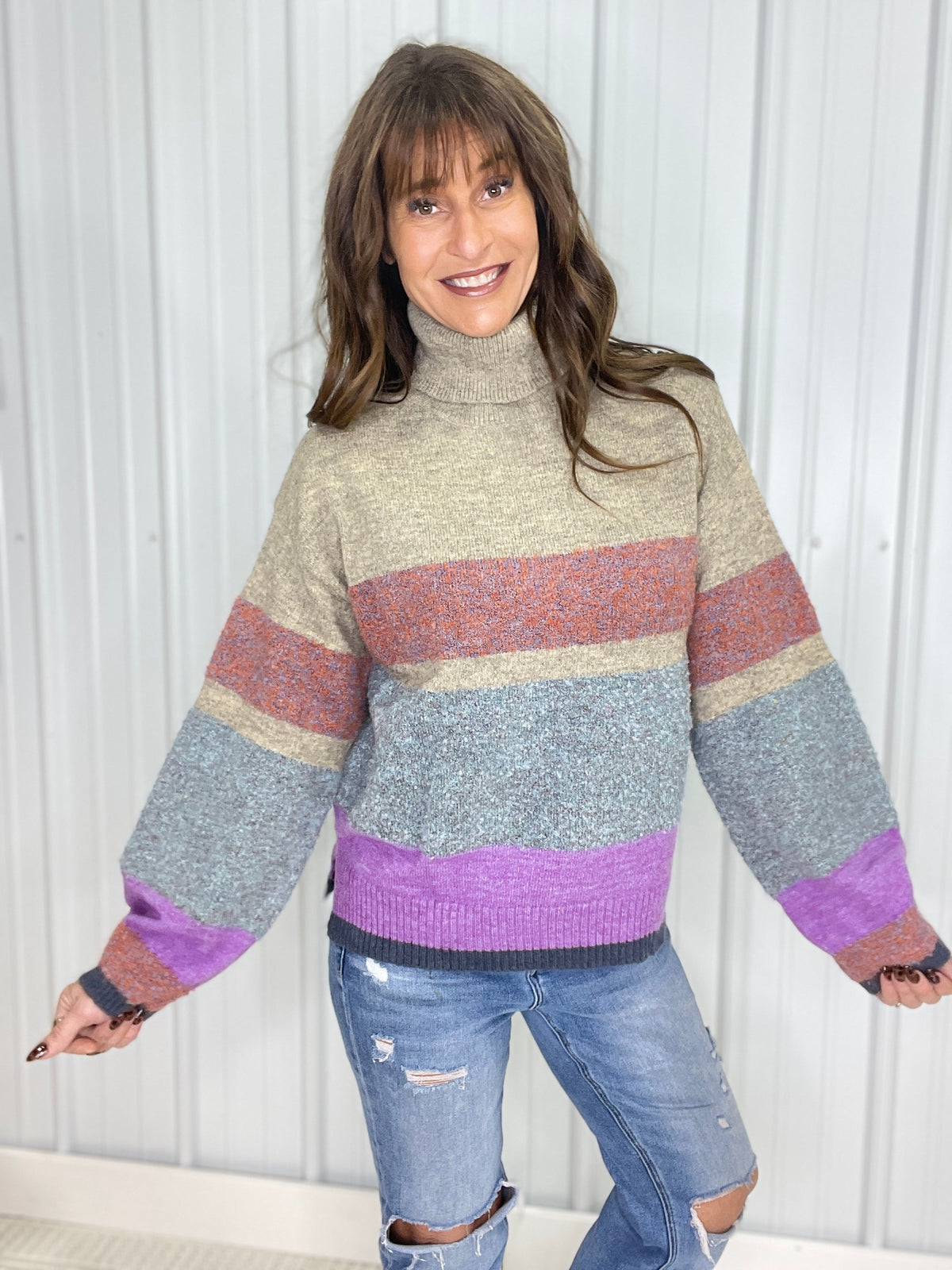 Lavender Lane Turtleneck *Final Sale*