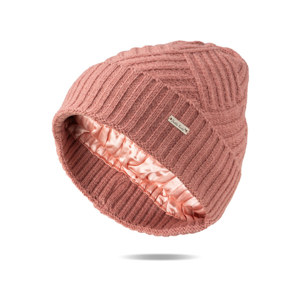 Sleek And Snug Satin Lined Beanie In 4 Colors