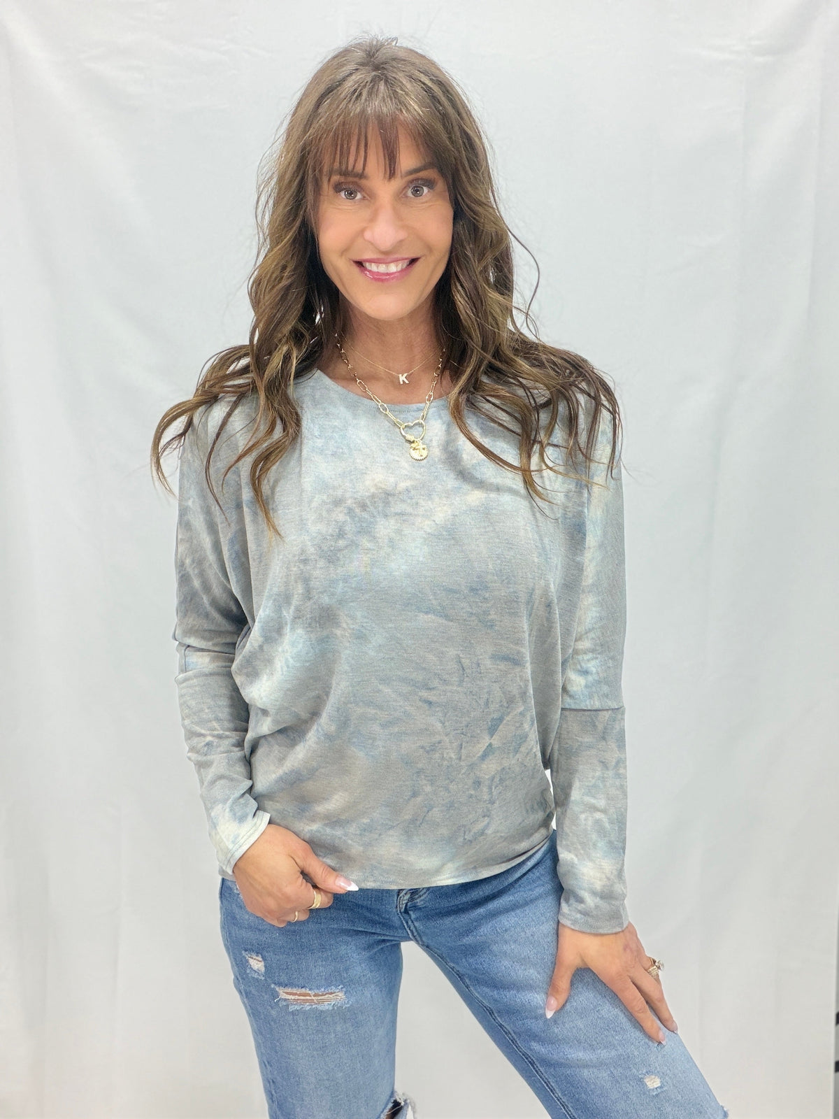 Vintage Wash Long Sleeve – Grey *Final Sale*