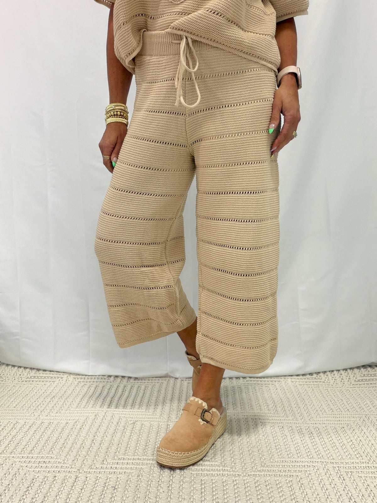 Flower Child Wide-Leg Pants In 2 Colors