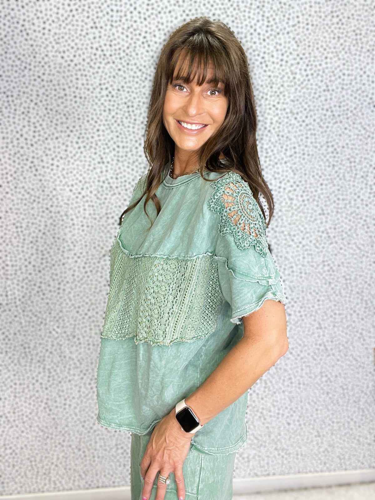 What You're Looking For Mineral Washed Short Sleeve Top In 6 Colors