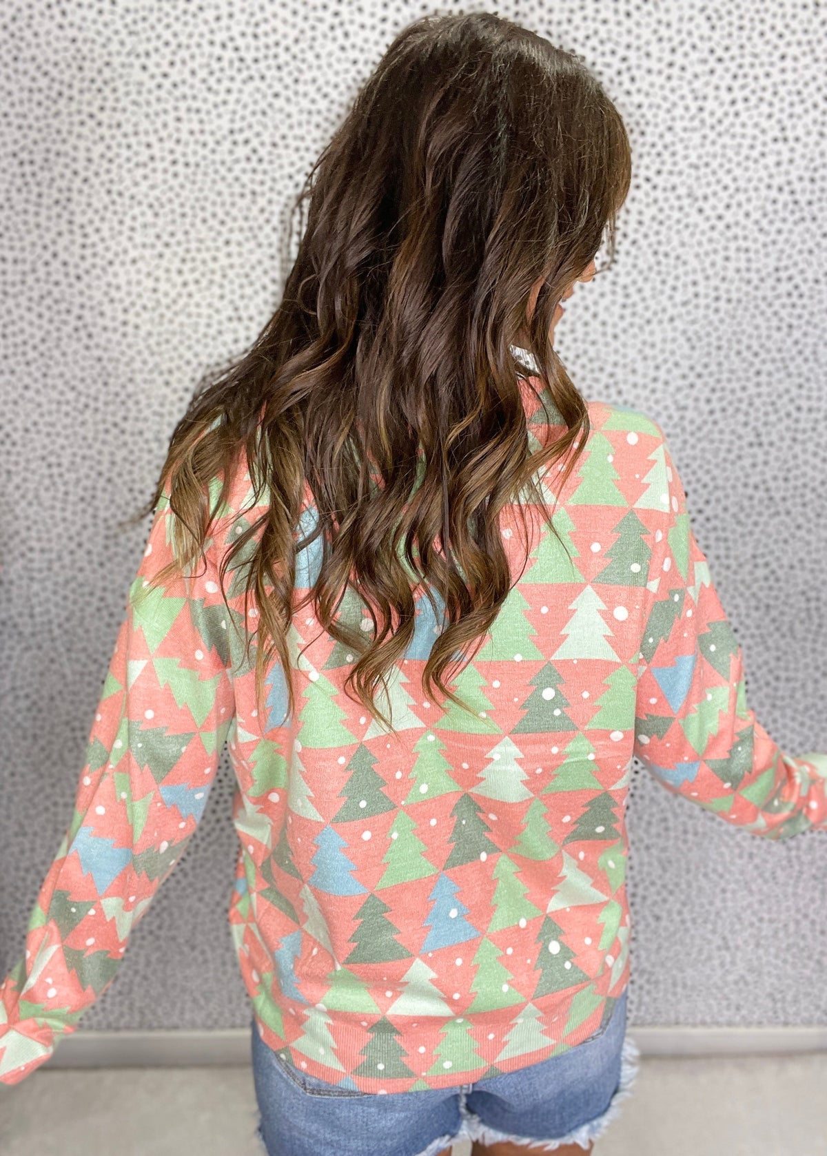 Tree Time Long Sleeve Sweater *Final Sale*