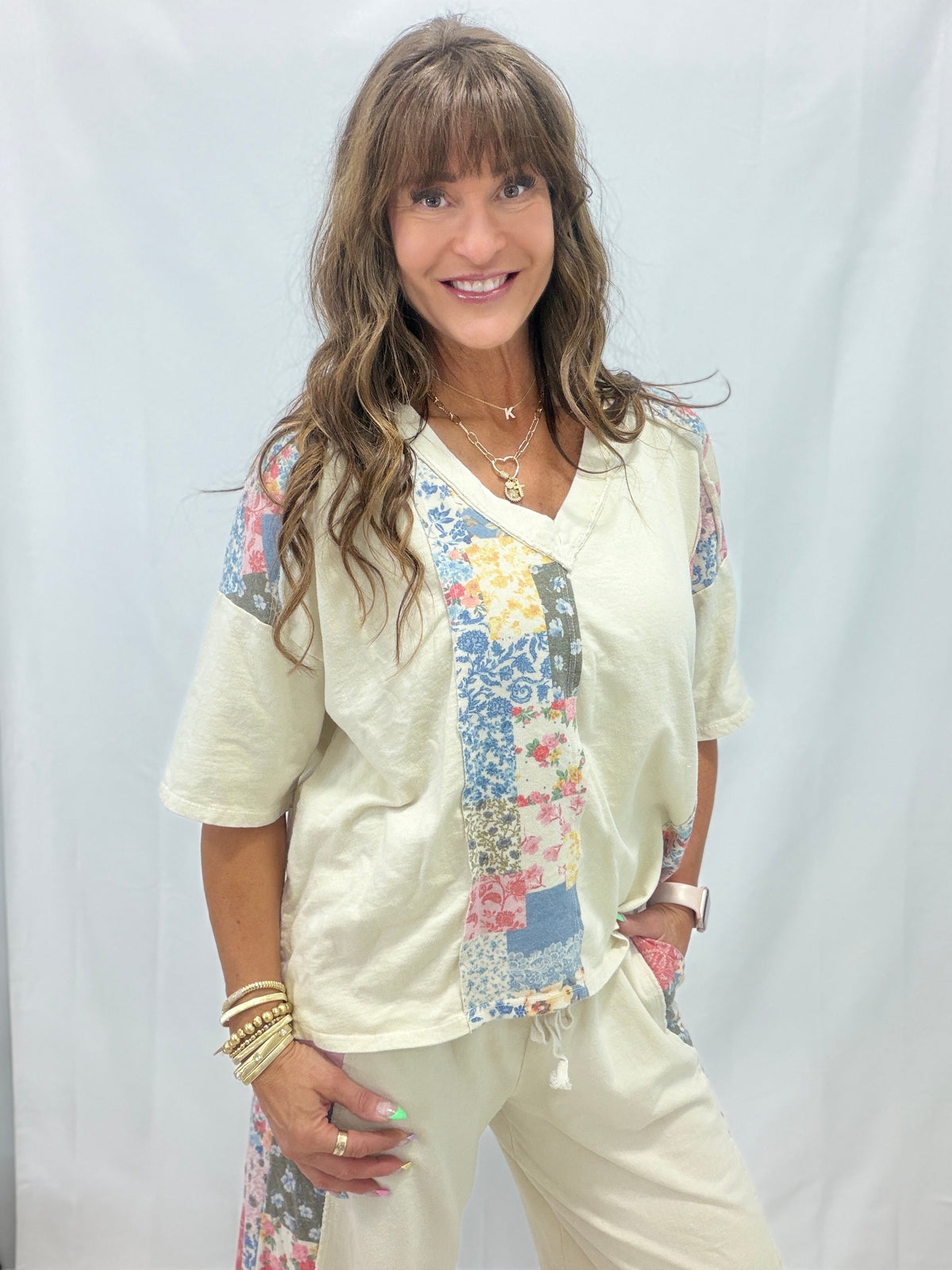 You Make Me Want To Flower Print Top In 4 Colors
