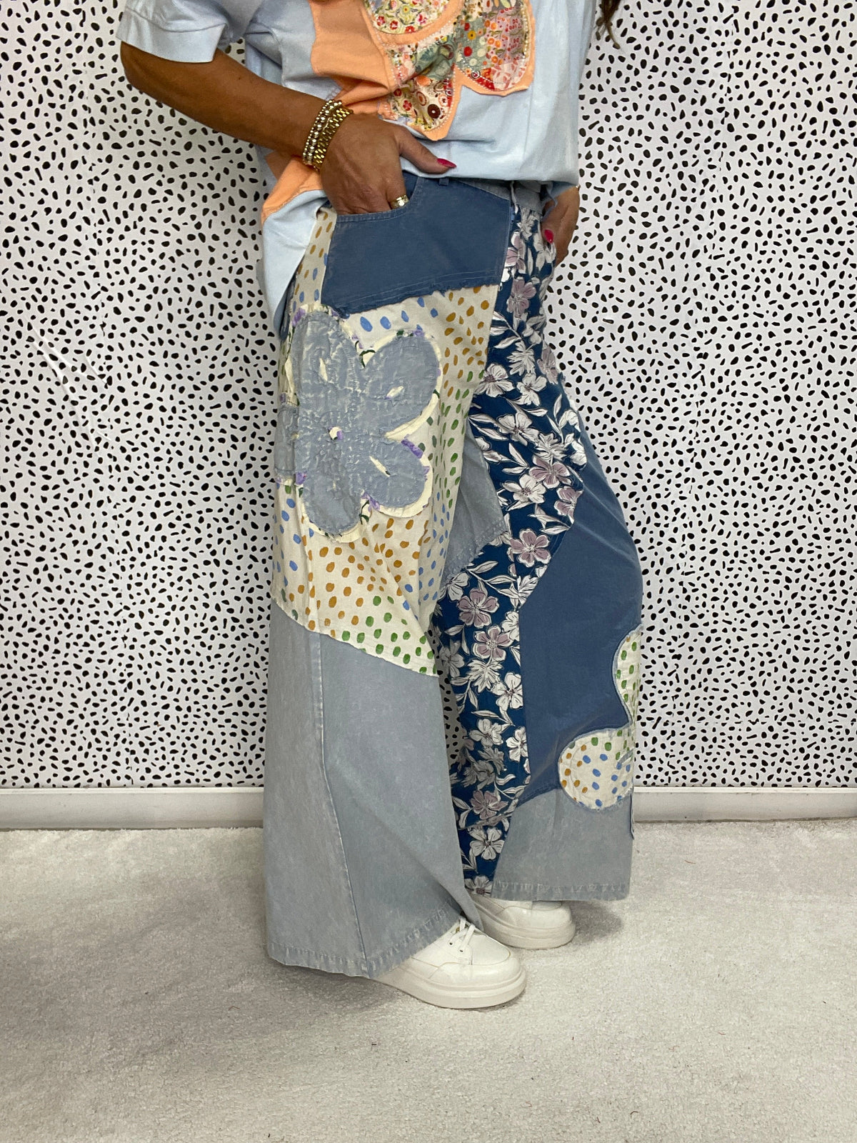 Everyday Adventures Multi Pattern Pants In 2 Colors