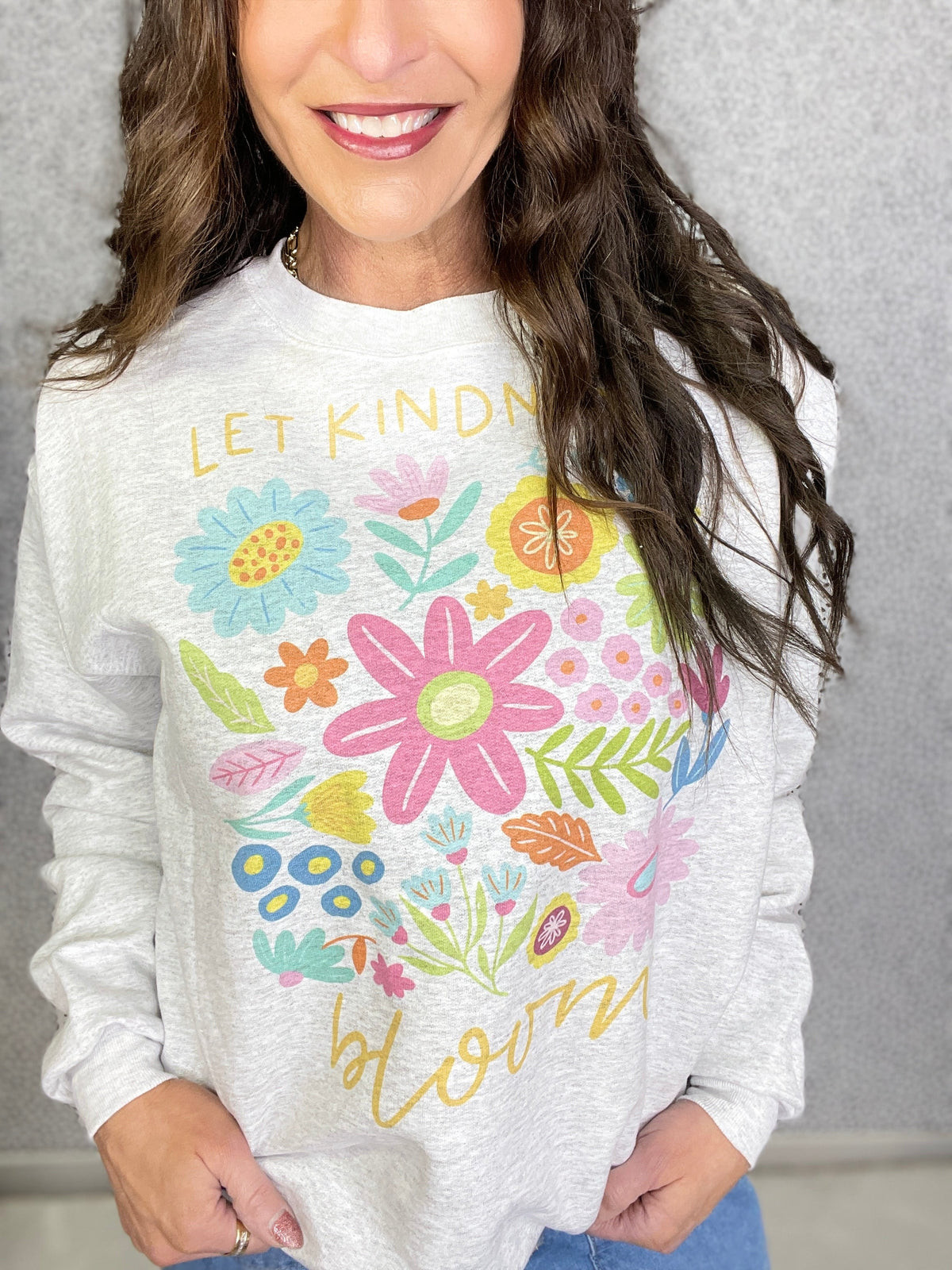 Let Kindness Bloom Tee OR Crewneck Sweatshirt
