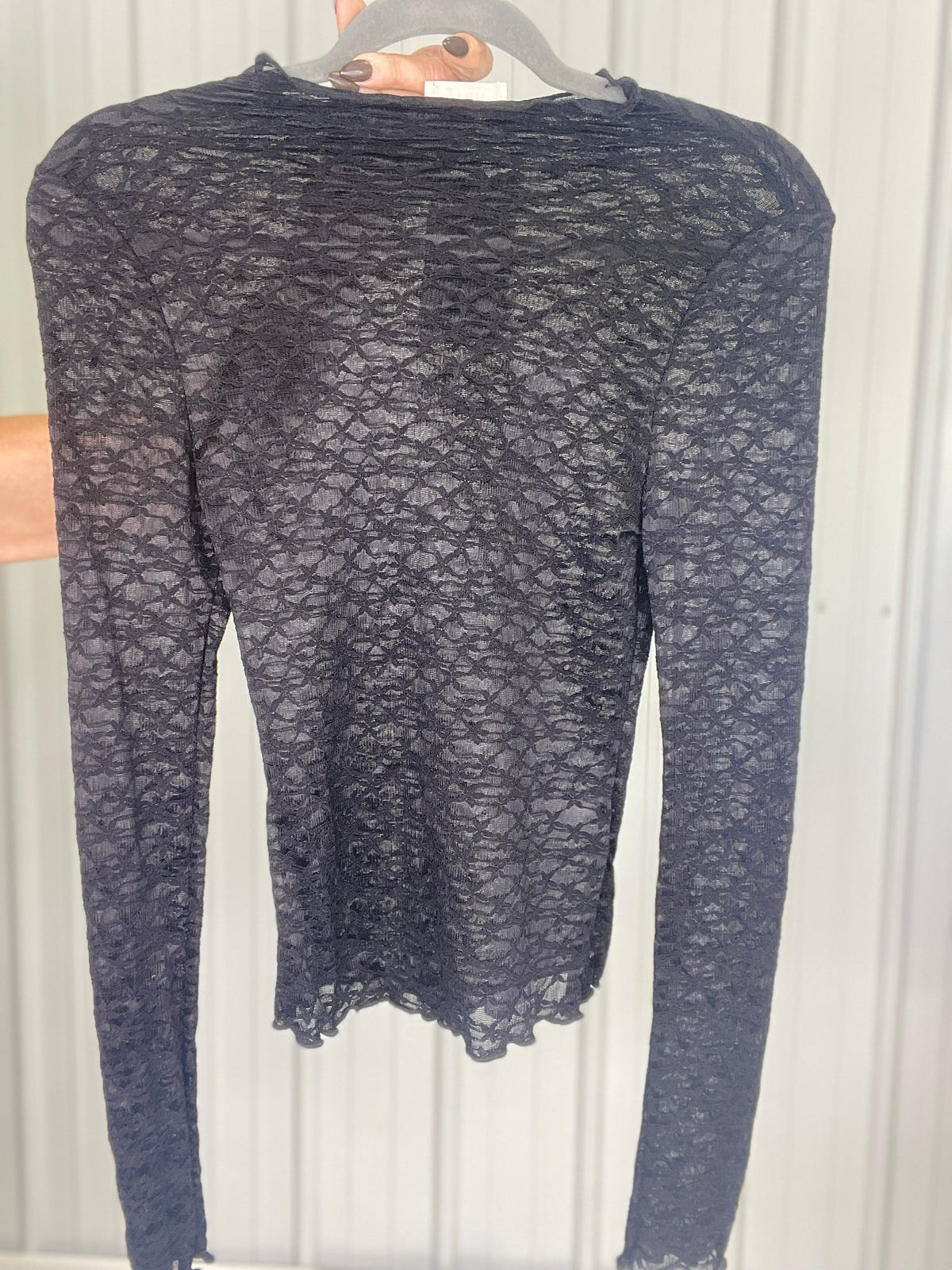 Sheer Petal Lace Top in 5 Colors *Final Sale*