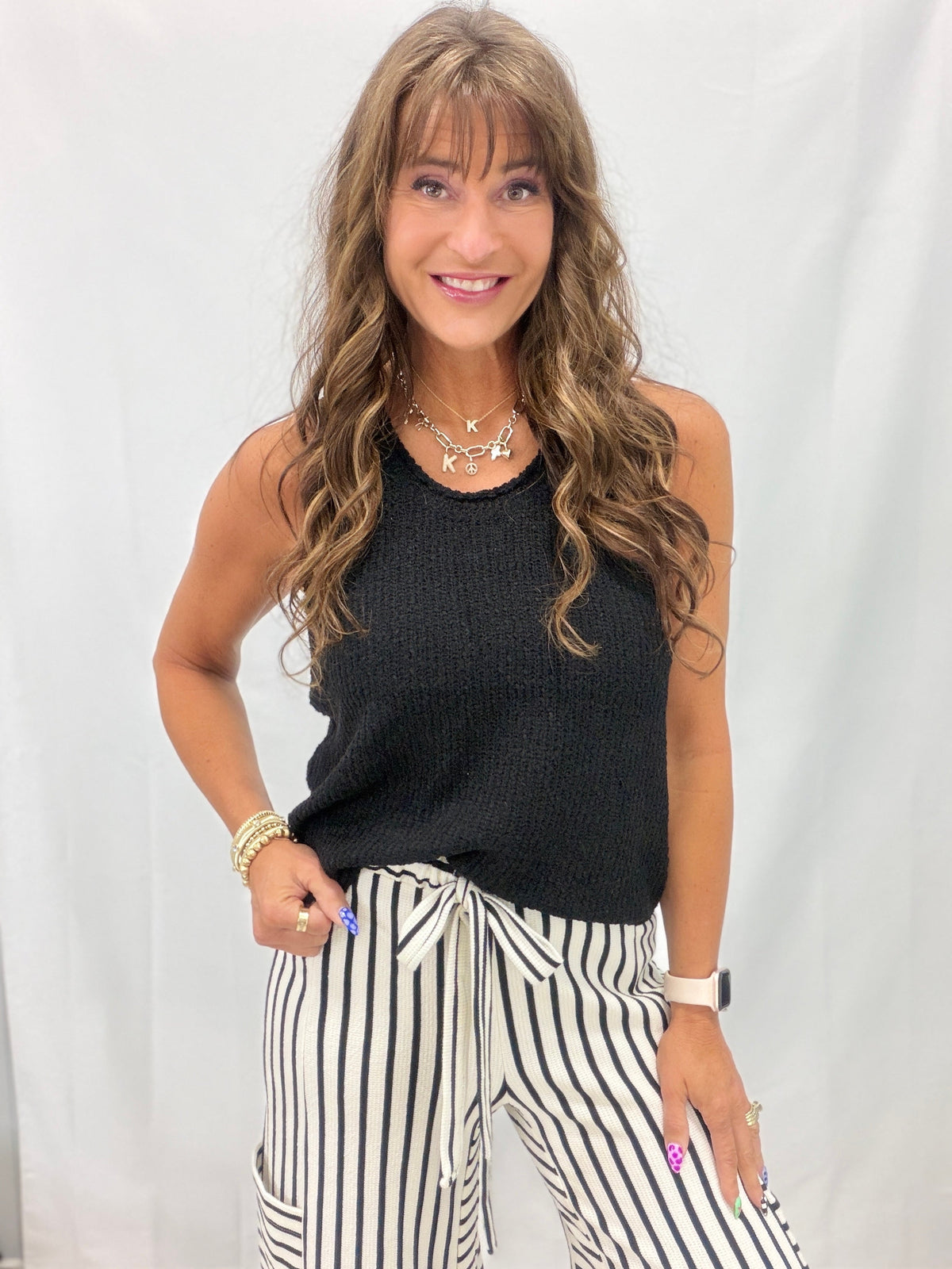 Cutting Corners Sweater Tank Top in 2 Colors