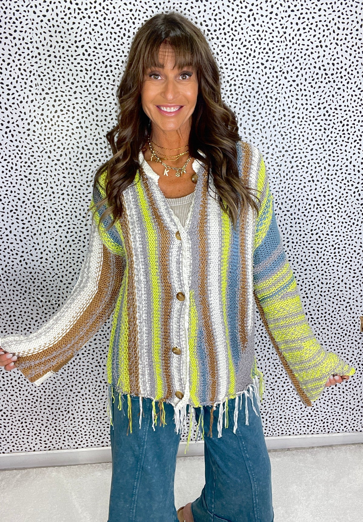 Chasing You Button Down Cardigan In 2 Colors