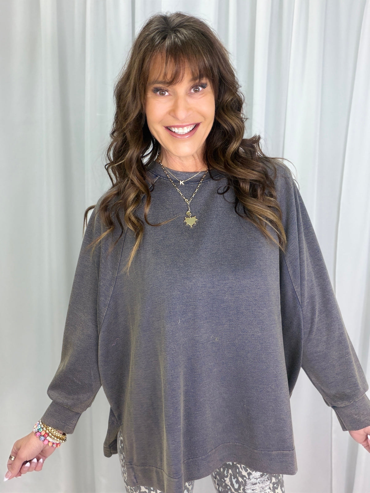 Seek And Find Mineral Washed Top In 4 Colors *Final Sale*