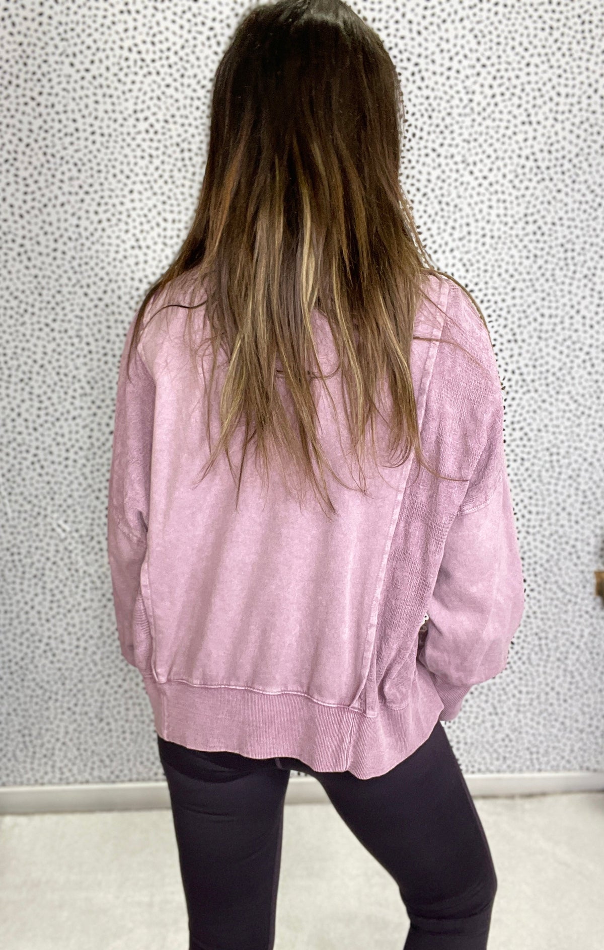 Mixed Magic Mineral Washed Top In 2 Colors *Final Sale*