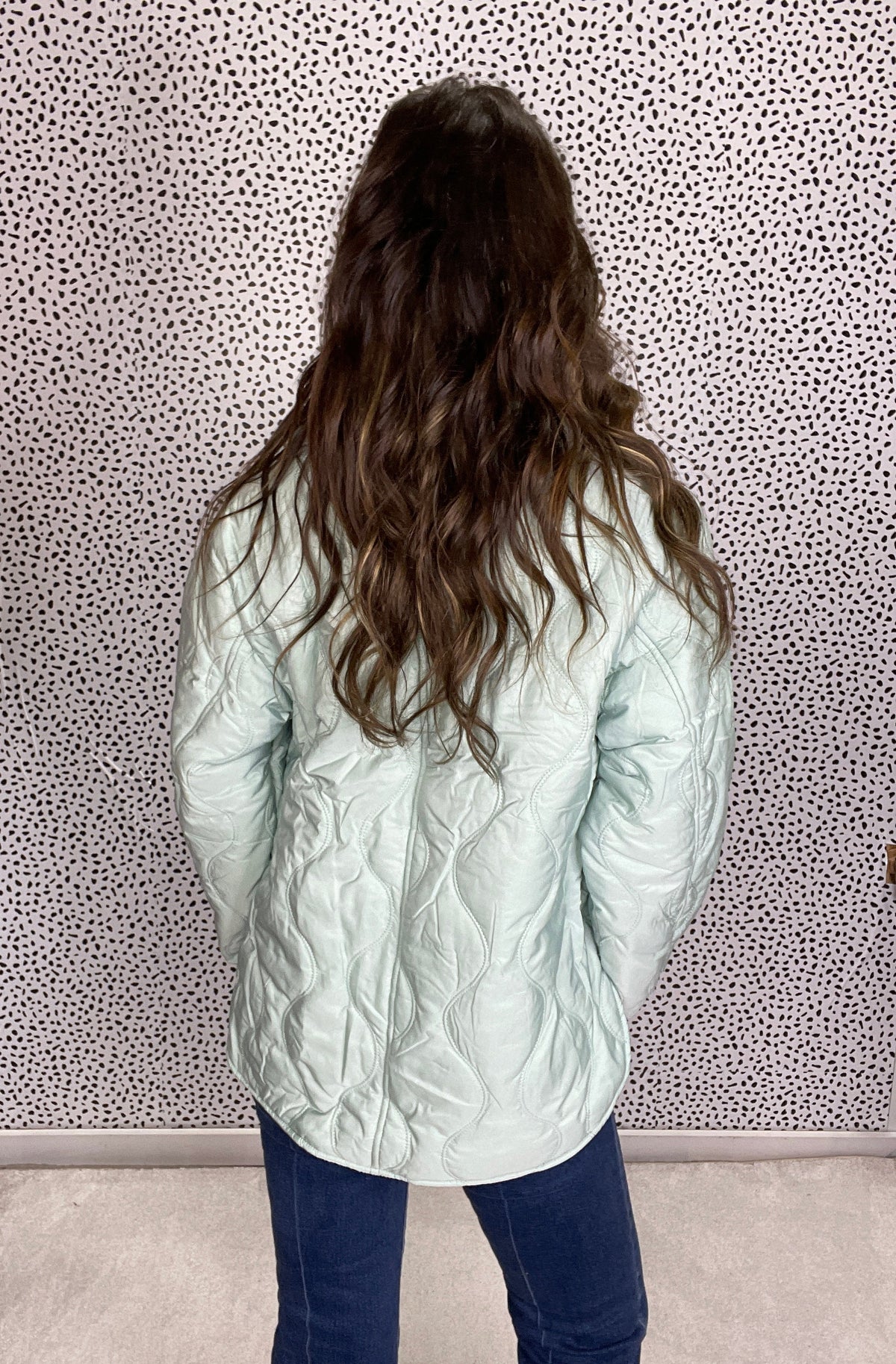 Eyes on You Quilted Lightweight Puffer Jacket In 3 Colors