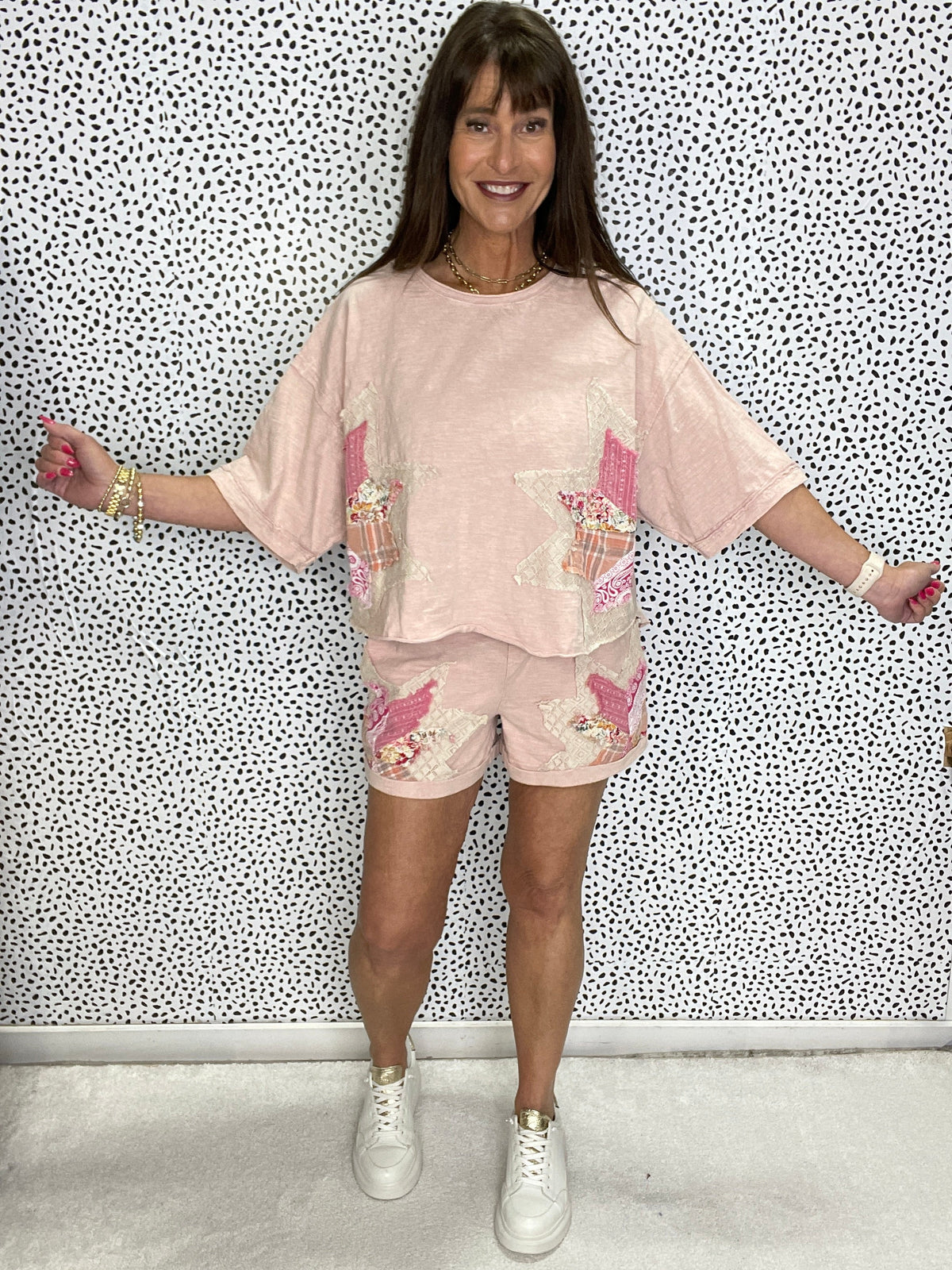 Oli & Hali The Starry Escape Top And Shorts Set In 2 Colors *Final Sale*