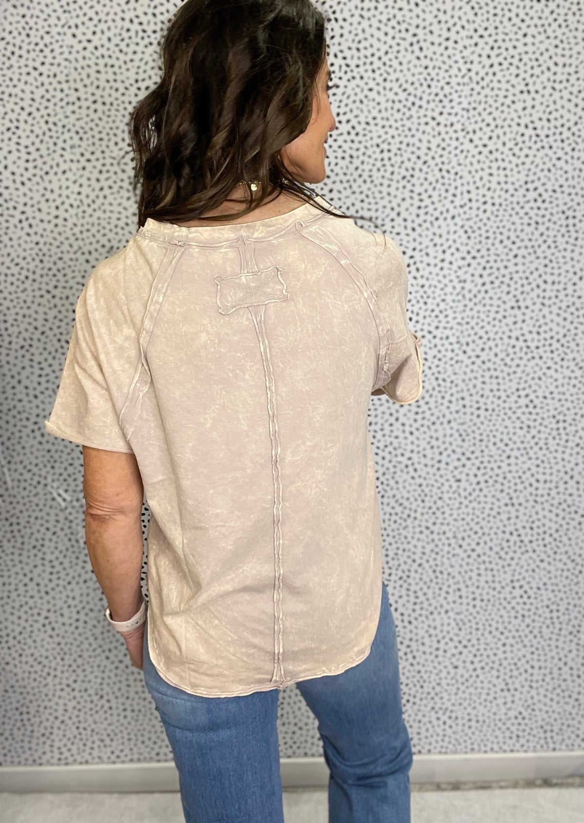 Summer Dreaming Crinkle Washed Raglan Sleeve Top In 3 Colors *Final Sale*