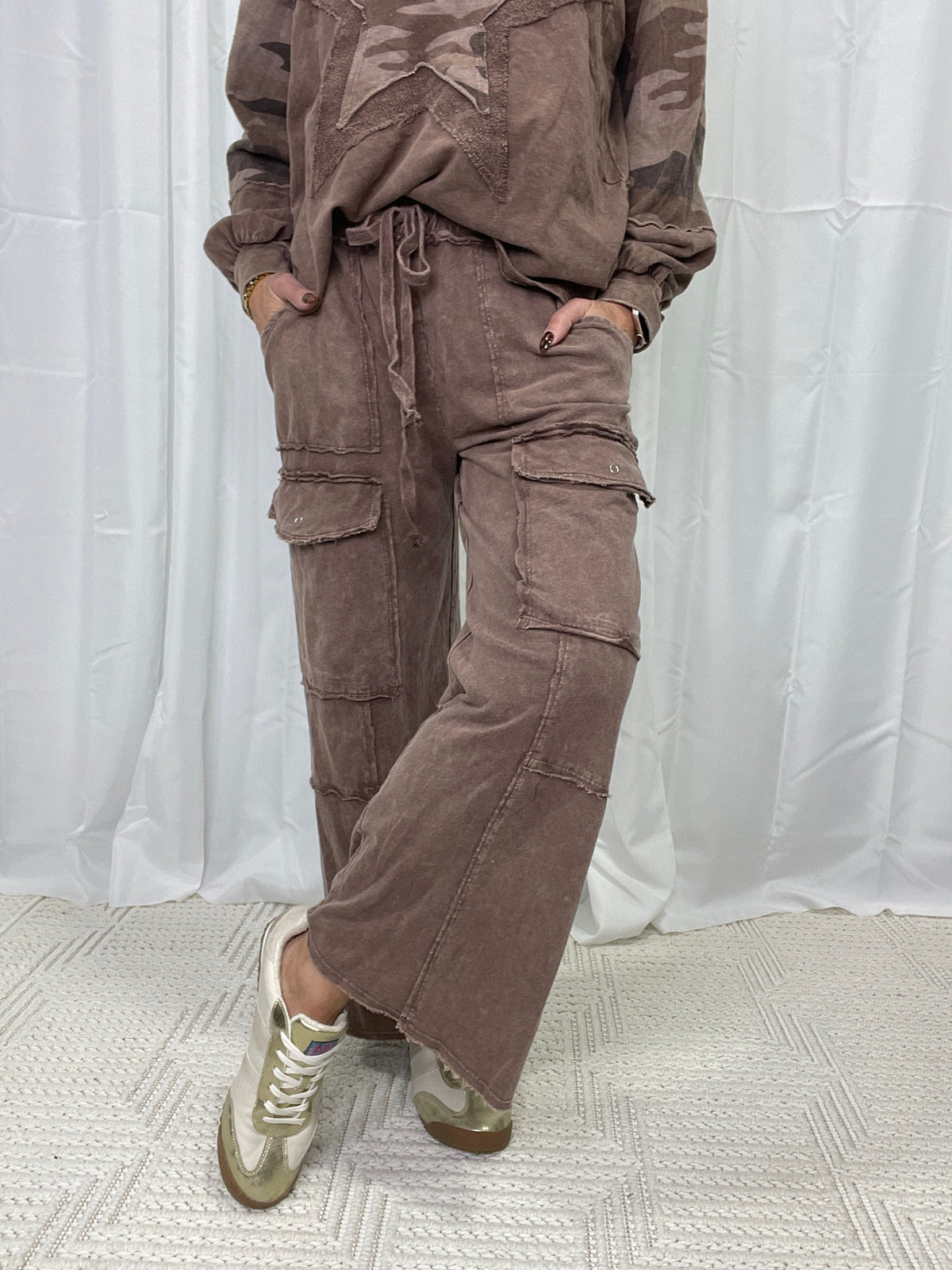 Drift Cargo Terry Pants in 9 colors