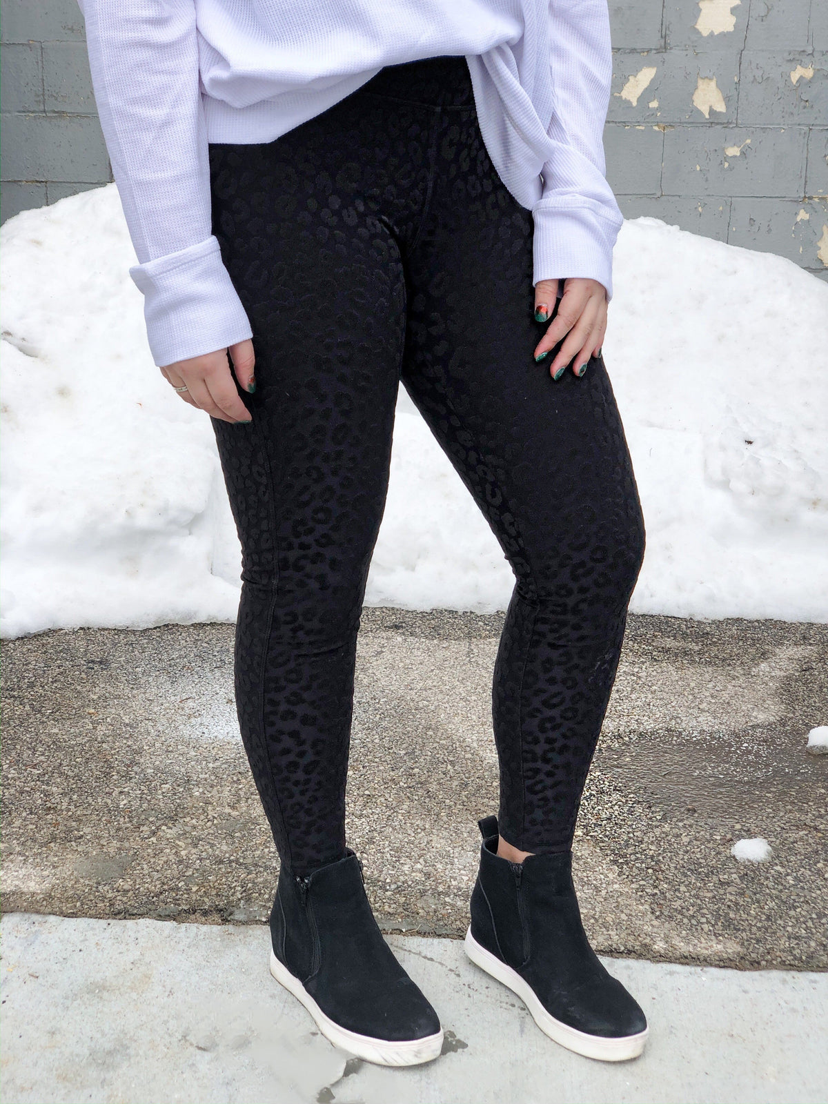 3D Animal Print  Highwaist Leggings *Final Sale*