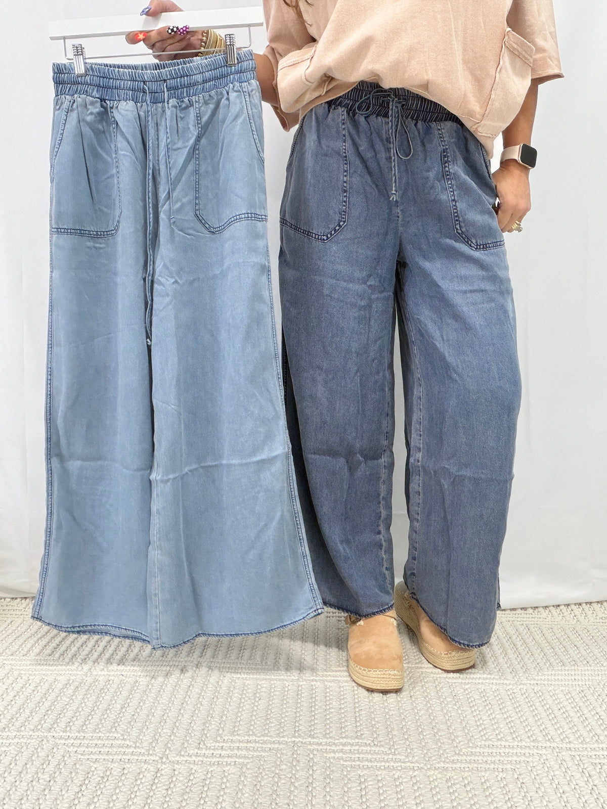 I'll Never Lie Tencel Wide-Leg Pants In 2 Colors