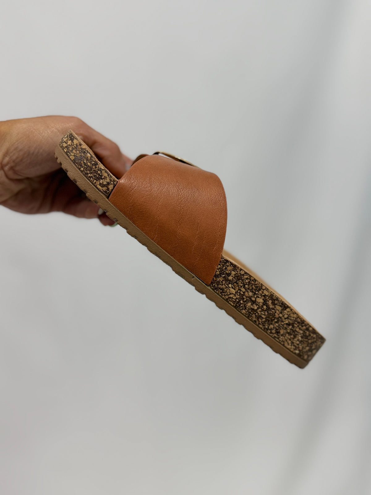 Corkys Road Trip Sandal In Cognac