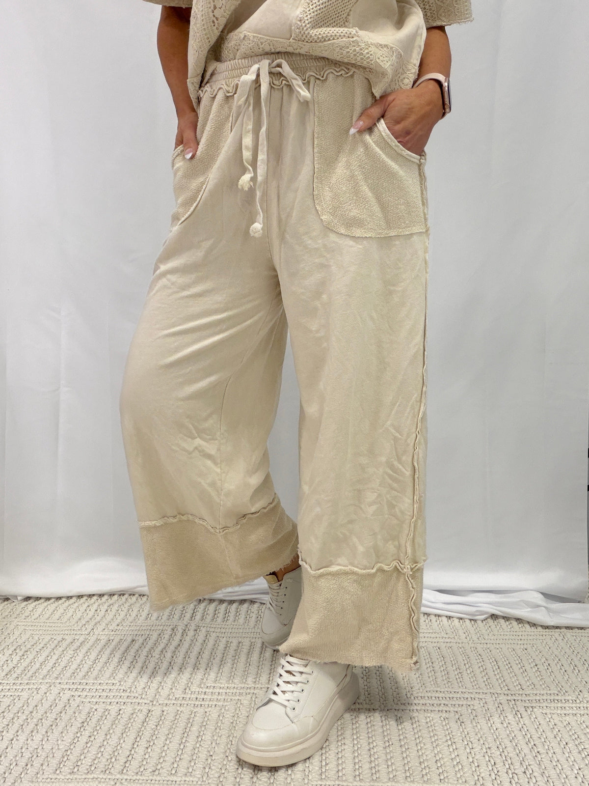 Pretty Girl Easy Mineral Wash Pants In 13 Colors