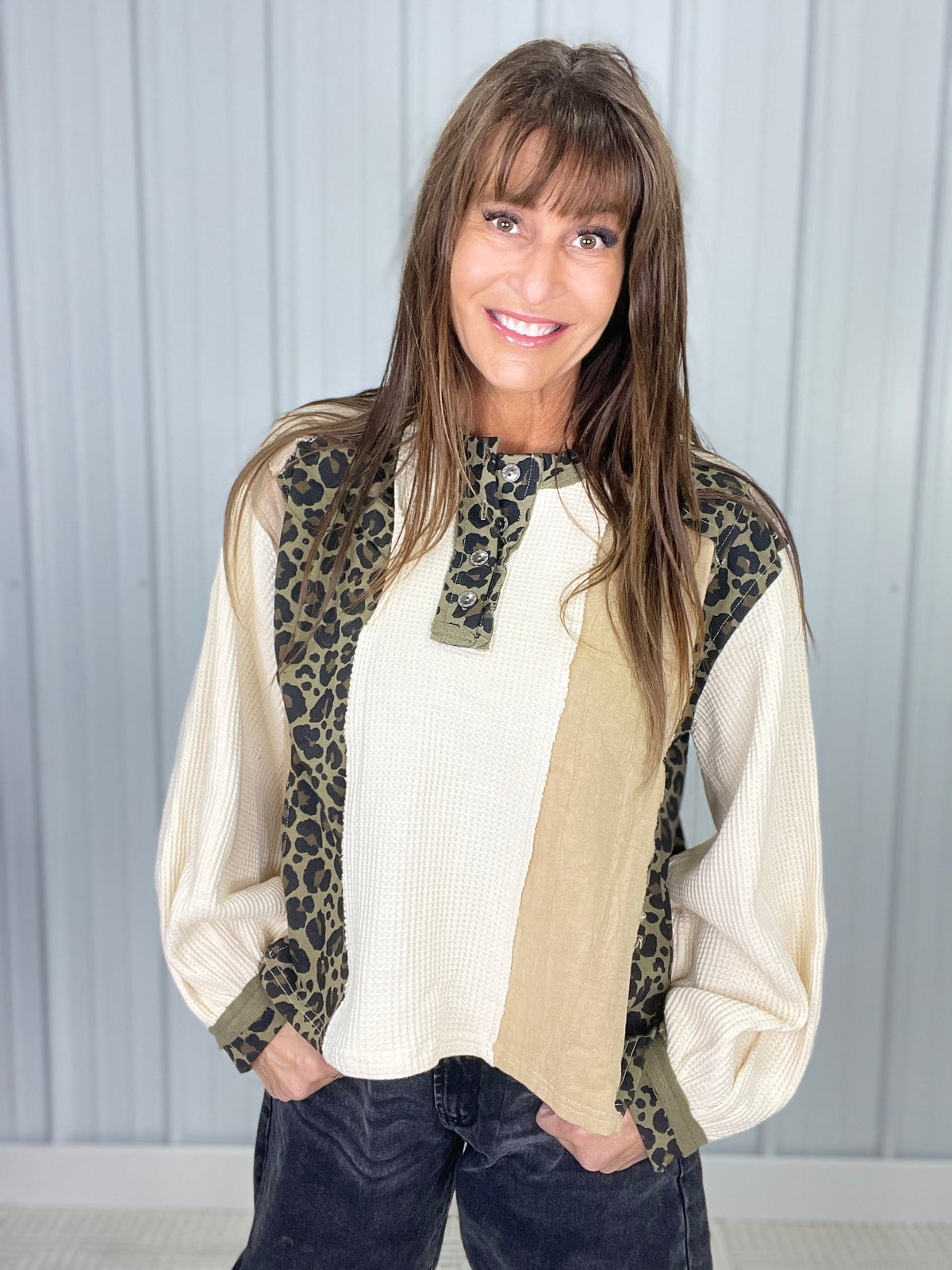 POL Sweet As Ever Balloon Sleeve Top In 2 Colors *Final Sale*