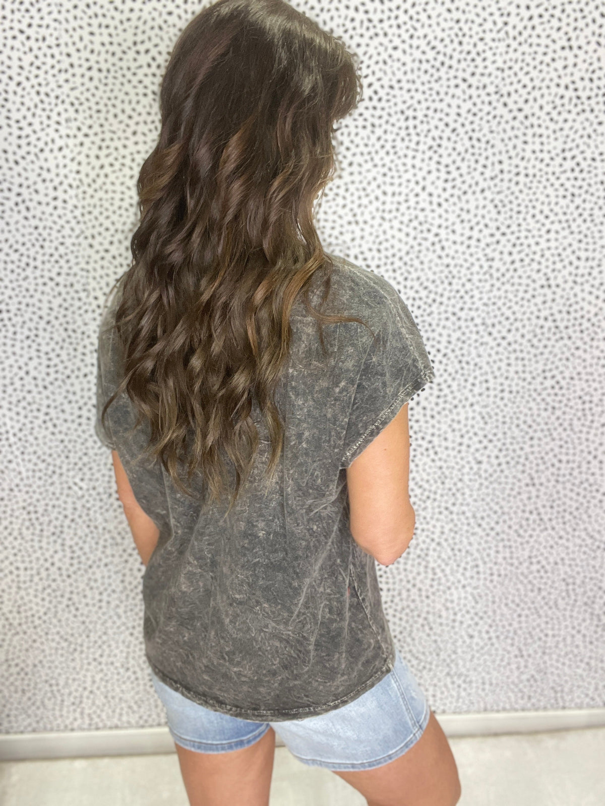 Feels Like Freedom Mineral Washed Top In 5 Colors