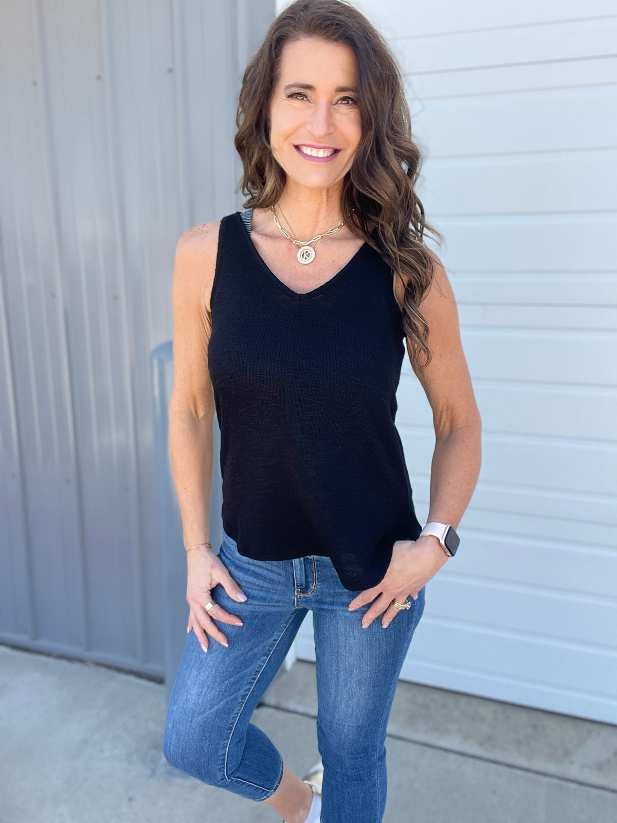 Burnout Lightweight Sweater Knit Tank Top in 6 Colors *Final Sale*