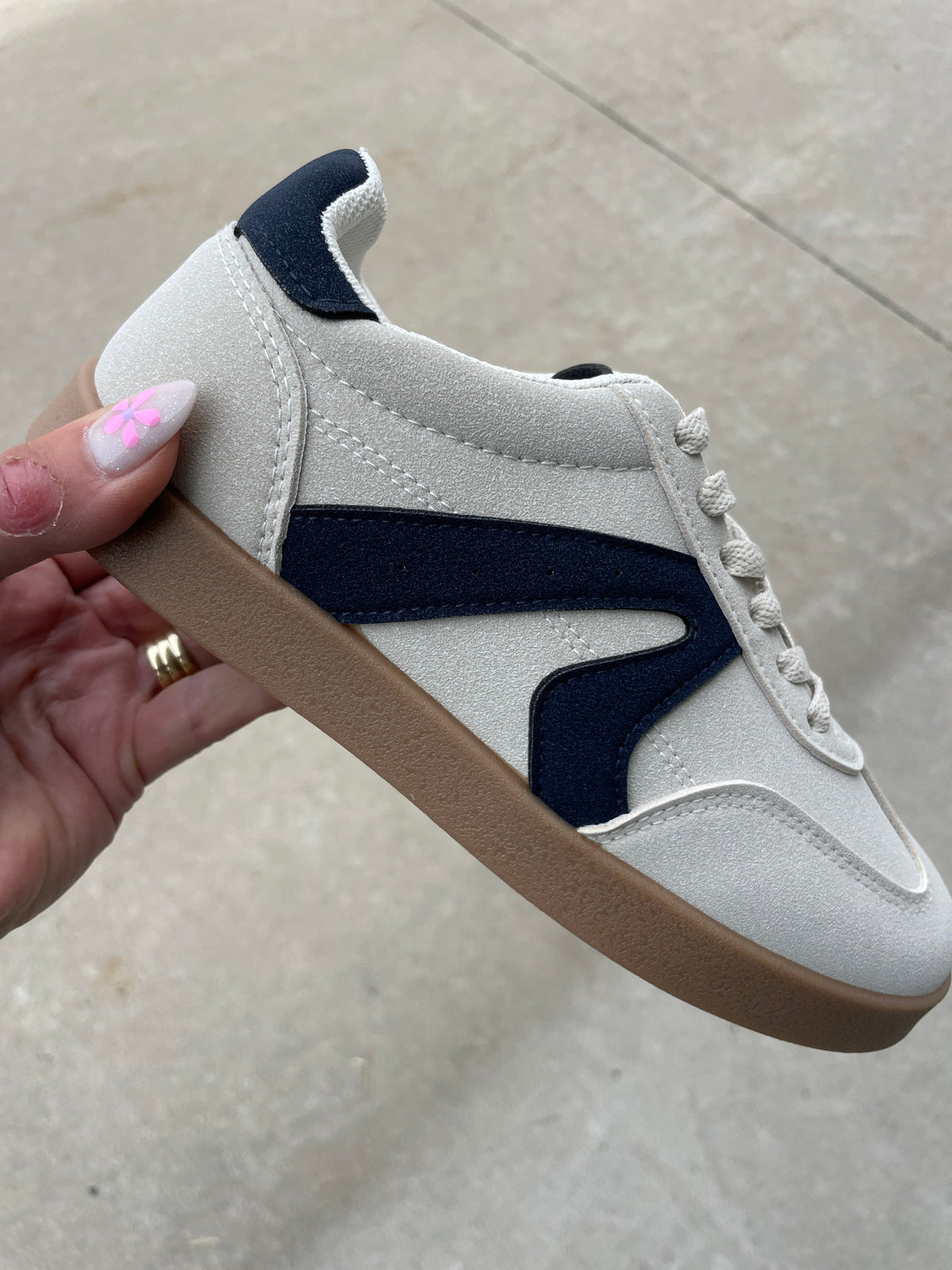 Retro Sneaker In Navy *Final Sale*