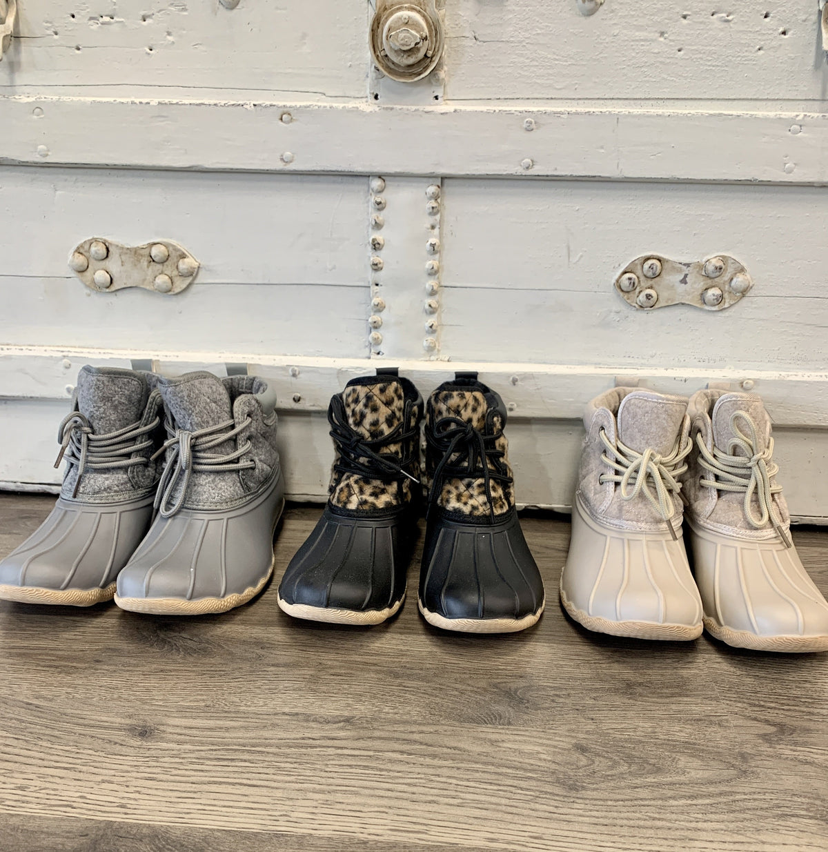 Quilted Duck Boots *Final Sale*