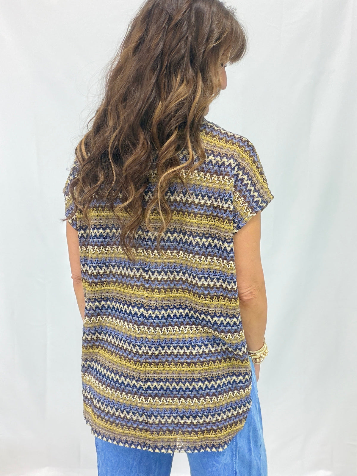 Oli & Hali Stripped Success Top In 2 Colors