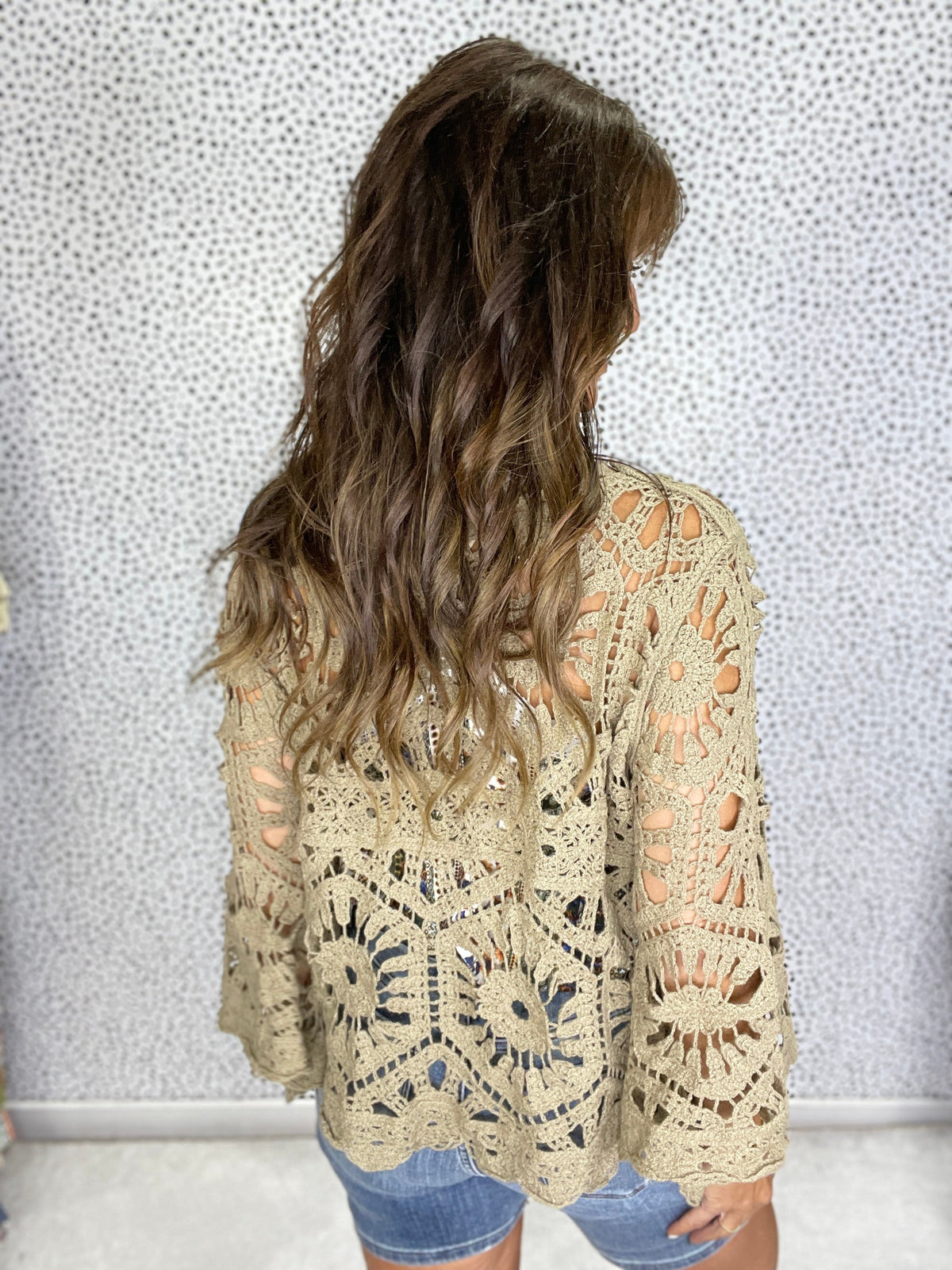 Pol Daydream Crochet Pullover