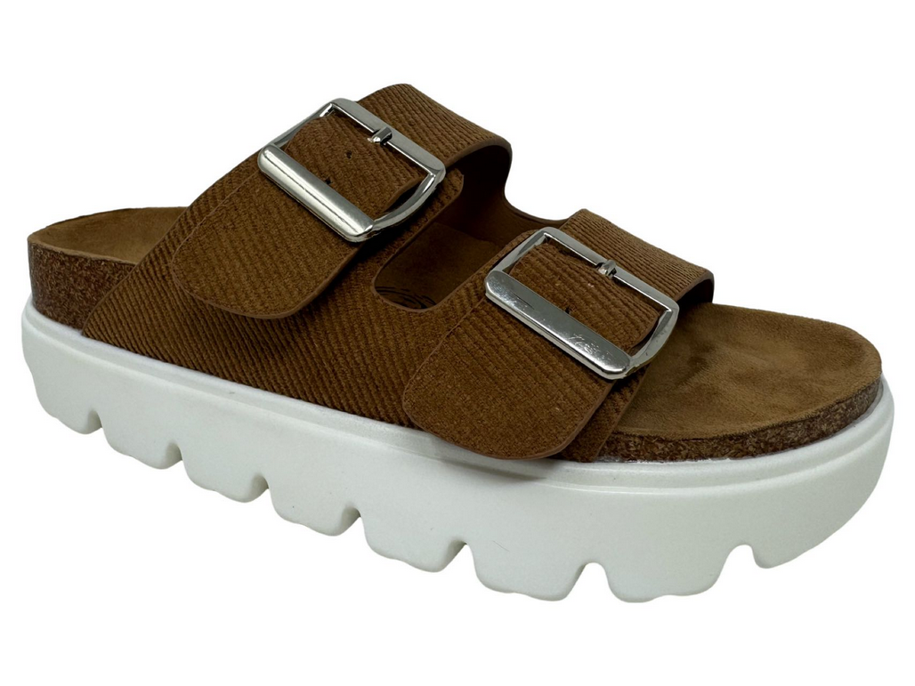 Very G Jazmin Platform Sandal In Tan