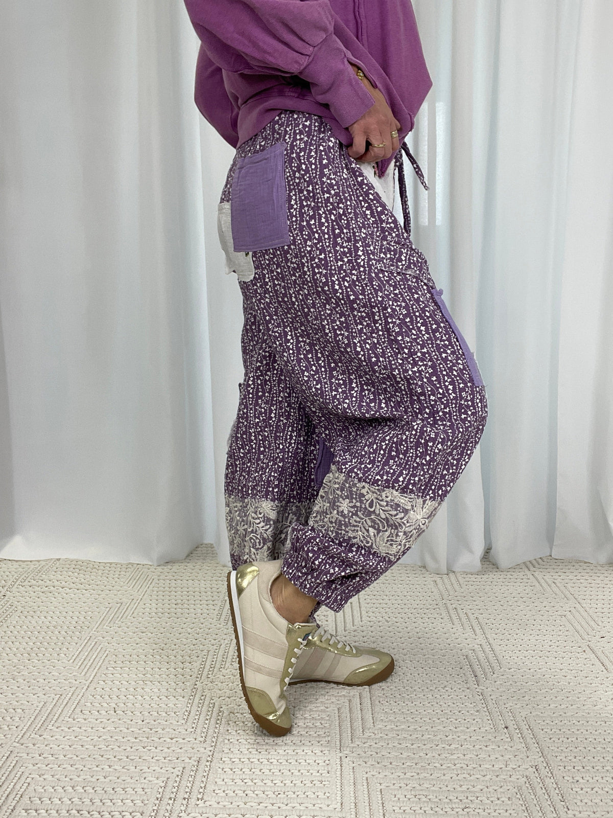 POL Messy Perfection Jogger Pants In 2 Colors
