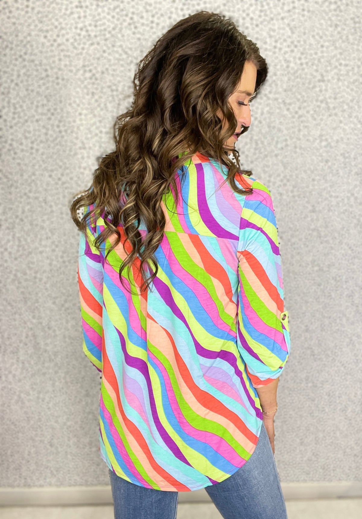 Lizzy Top In Multi Mod *Final Sale*